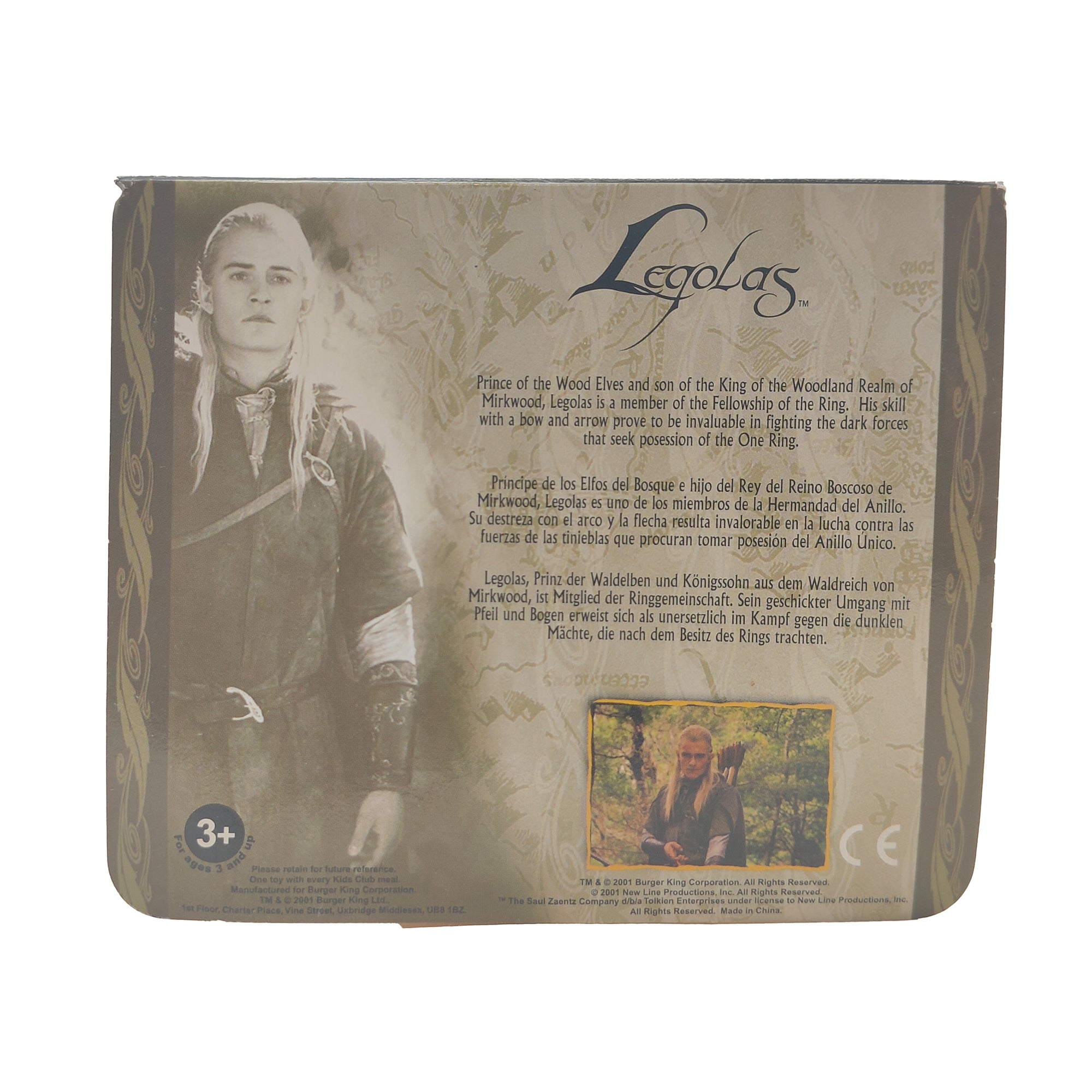 Buy Lord of the Rings Burger King Mini Figure With Card 2001 online at Uncanny Collectibles - Fast Delivery from Ireland
