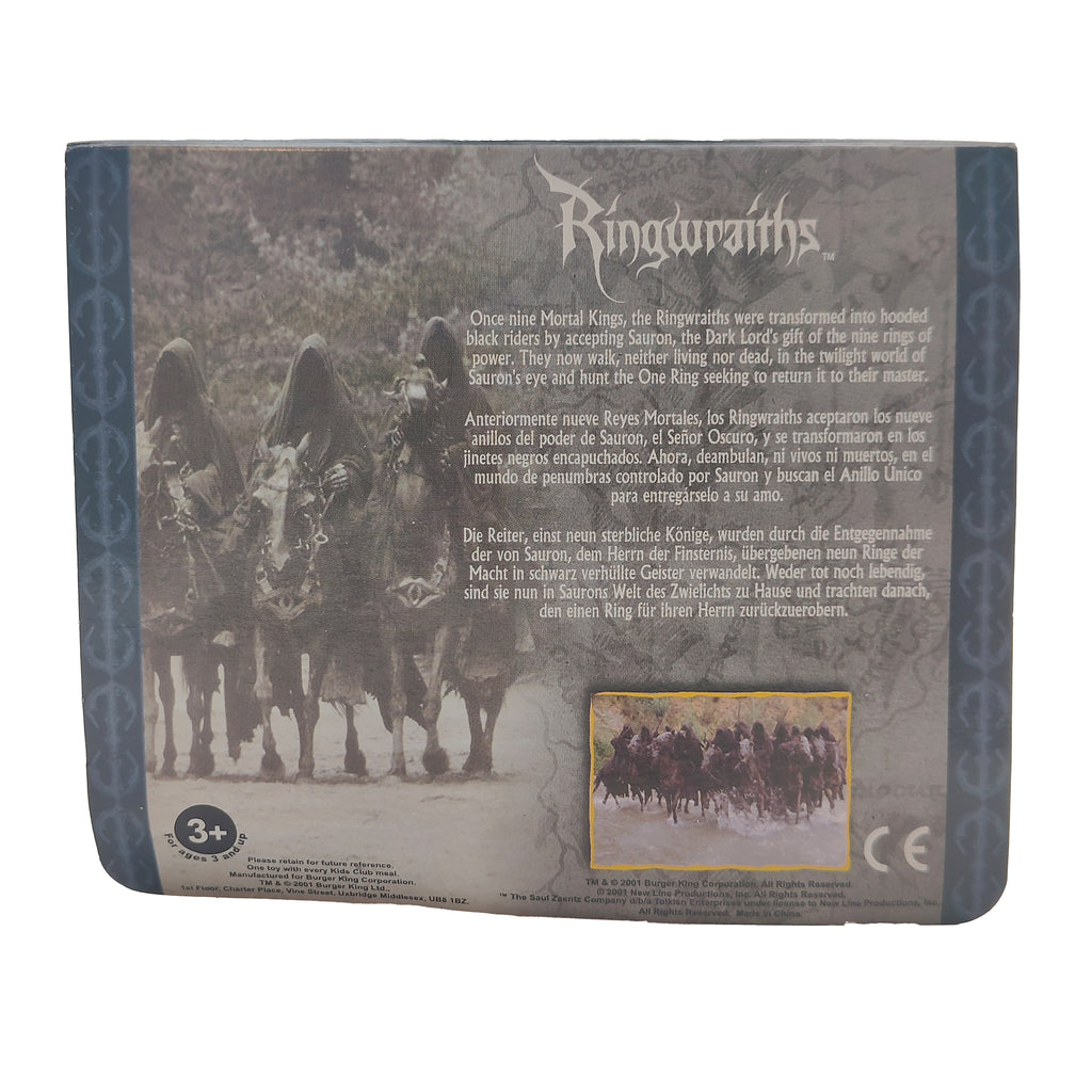 Lord of the Rings Burger King Mini Figure With Card 2001 – Lord of the Rings, Vintage Brands, 12 cm, 2001, pre-owned collector piece, Uncanny Collectibles Dublin Ireland