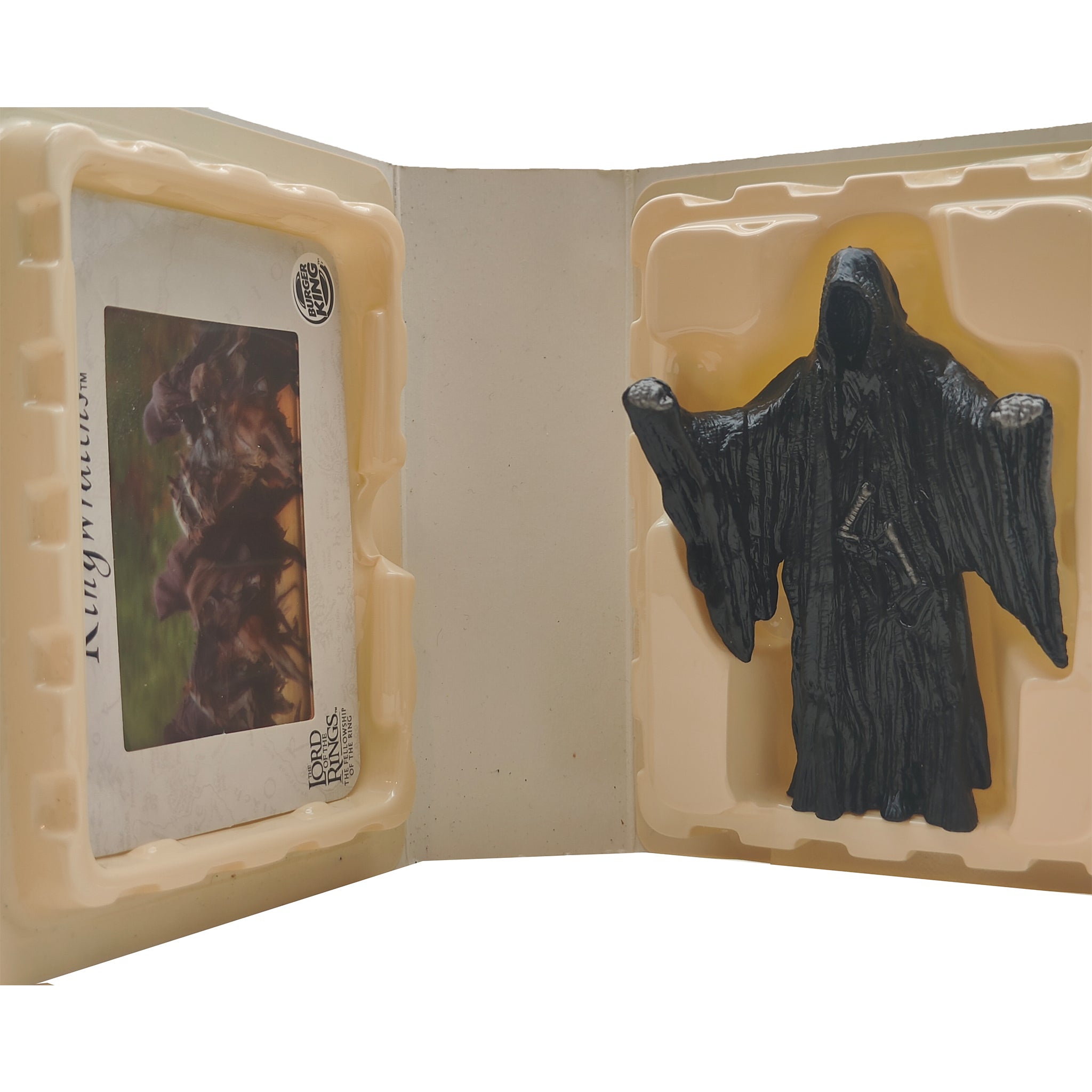 Lord of the Rings Burger King Mini Figure With Card 2001 – Lord of the Rings, Vintage Brands, 12 cm, 2001, pre-owned collector piece, Uncanny Collectibles Dublin Ireland