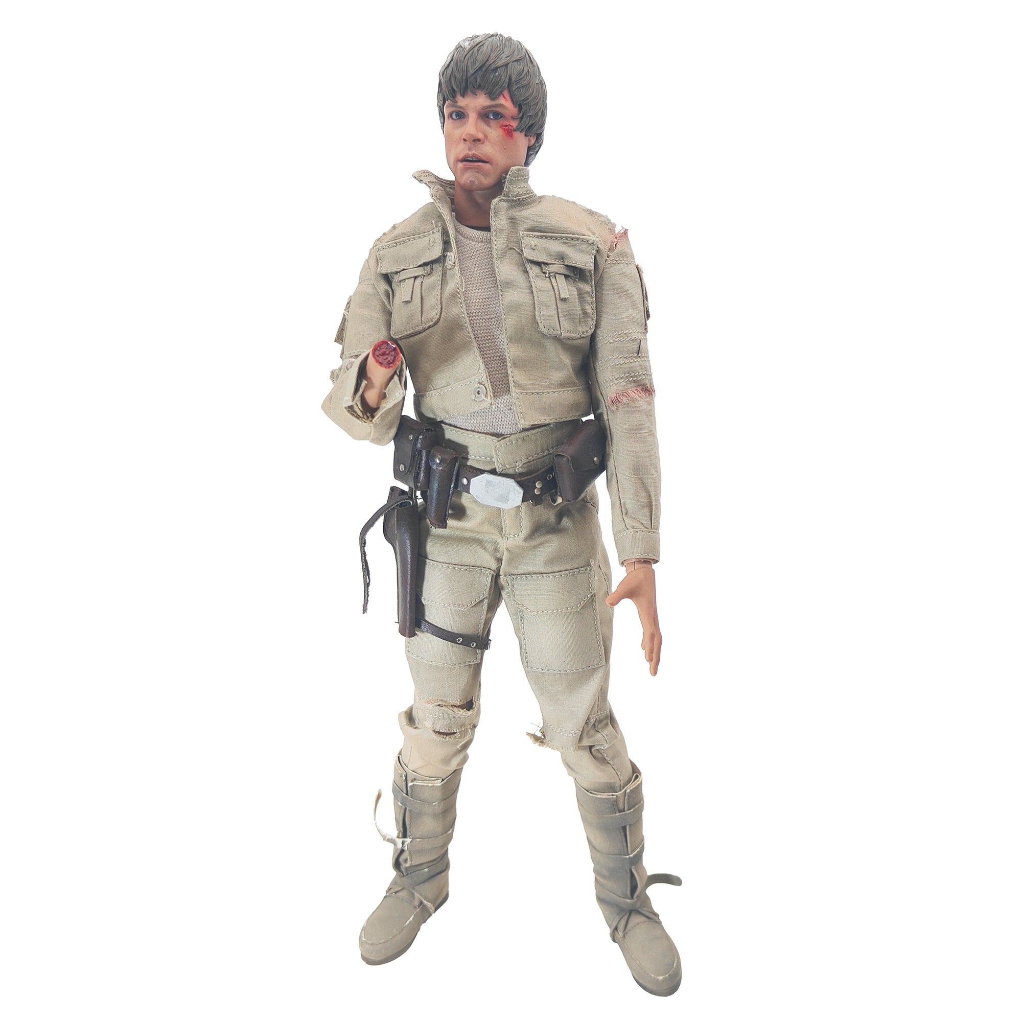 Luke Skywalker Bespin Battle Star Wars Empire Strikes Back Hot Toys Action Figure 2012 30cm