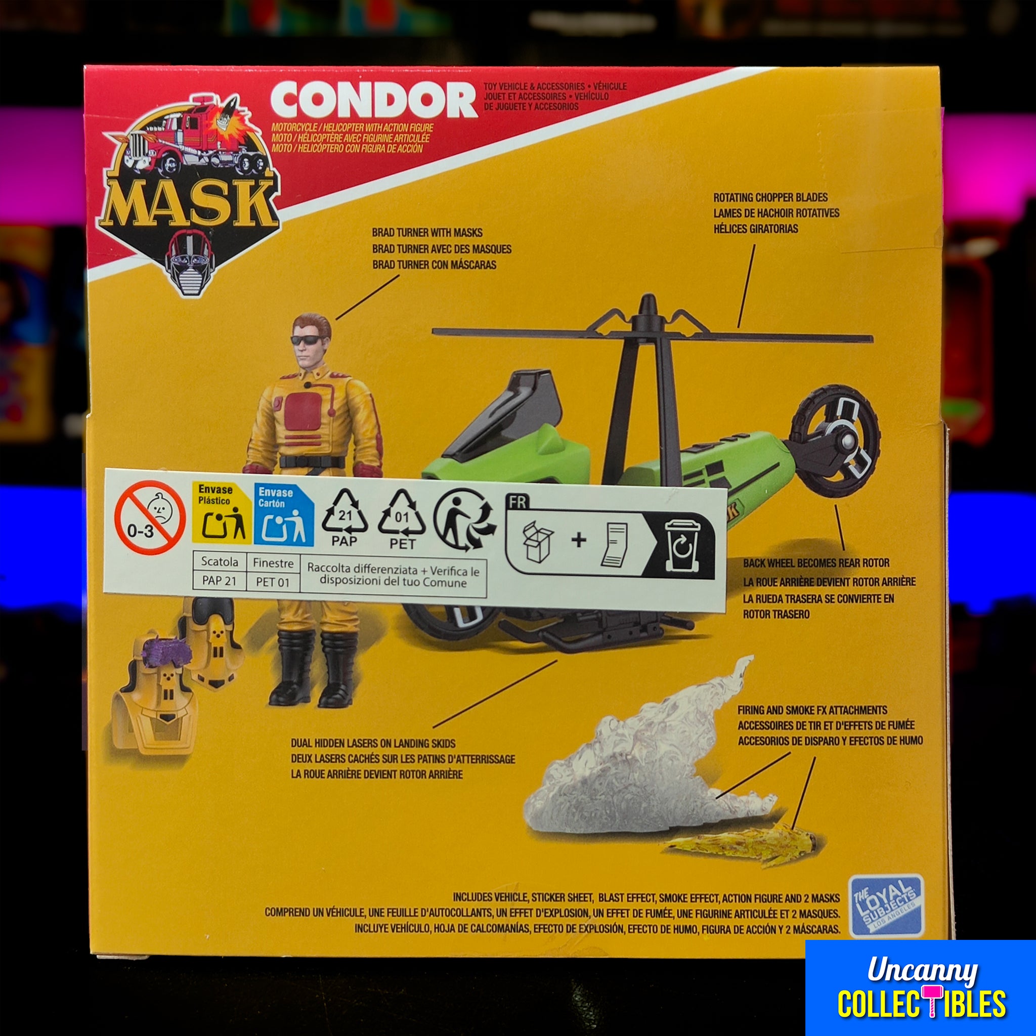 M.A.S.K. Condor Vehicle The Loyal Subjects 2025 – M.A.S.K, The Loyal Subjects, 9.5 cm, 2025, brand new collector item, Uncanny Collectibles Dublin Ireland