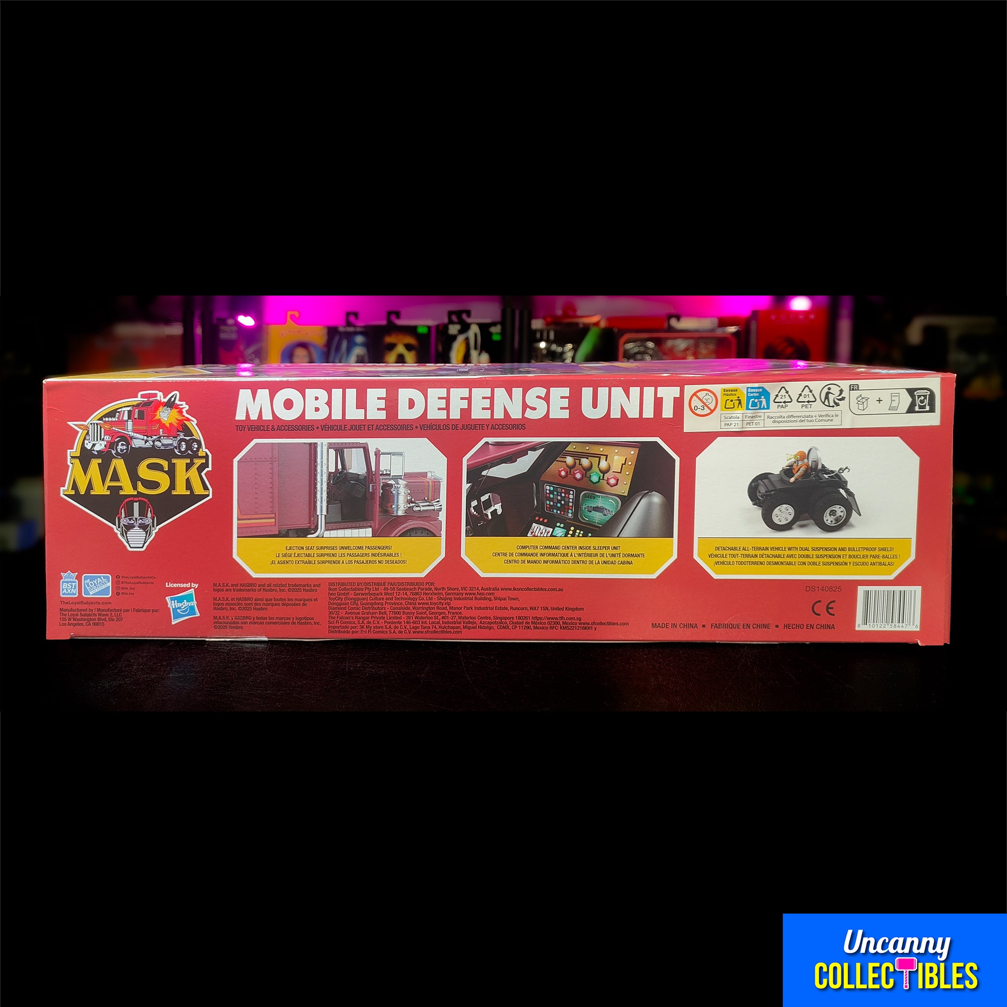 M.A.S.K. Rhino Mobile Defense Unit Vehicle The Loyal Subjects – M.A.S.K, The Loyal Subjects, 32 cm, brand new collector item, Uncanny Collectibles Dublin Ireland