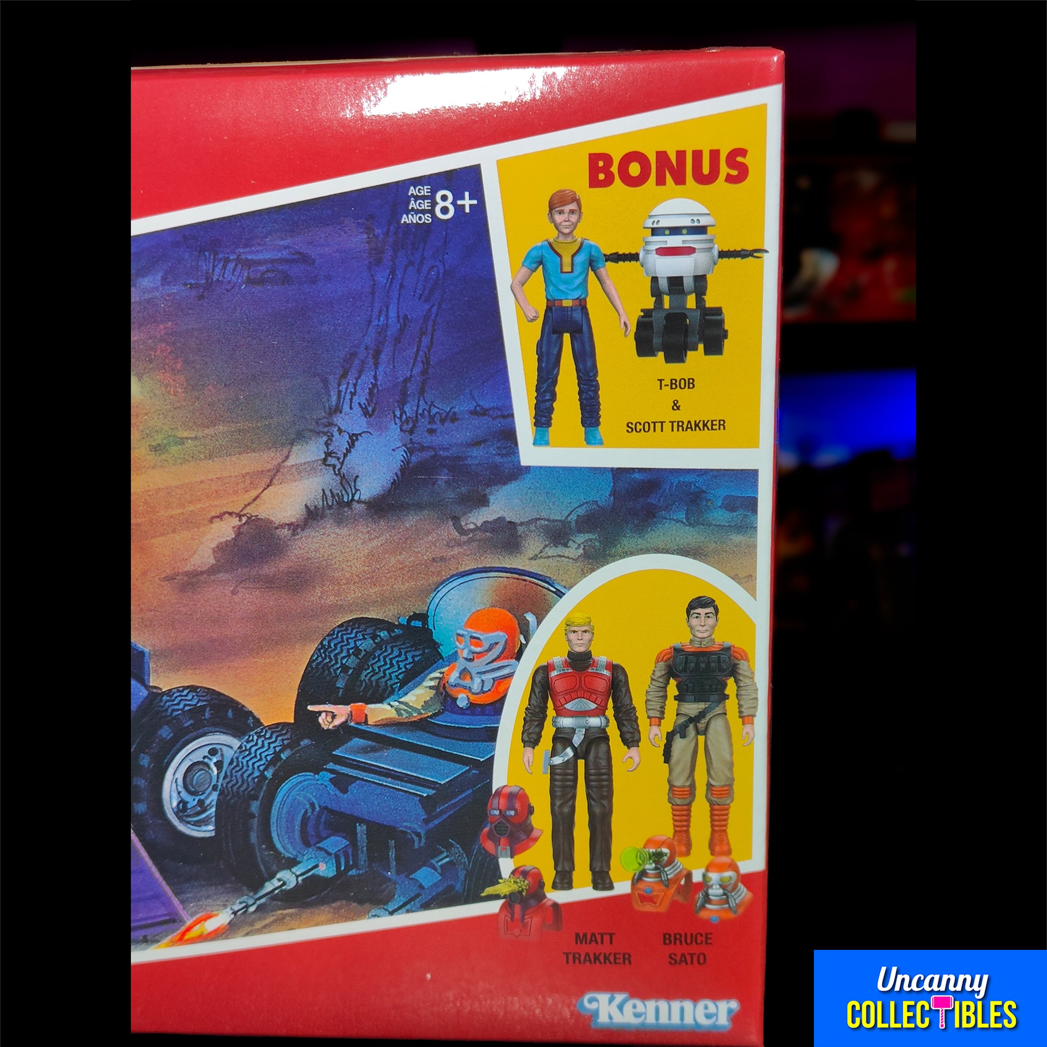 M.A.S.K. SDCC Rhino Mobile Defense Unit Vehicle with T-Bob and Scott Trakker The Loyal Subjects 2025