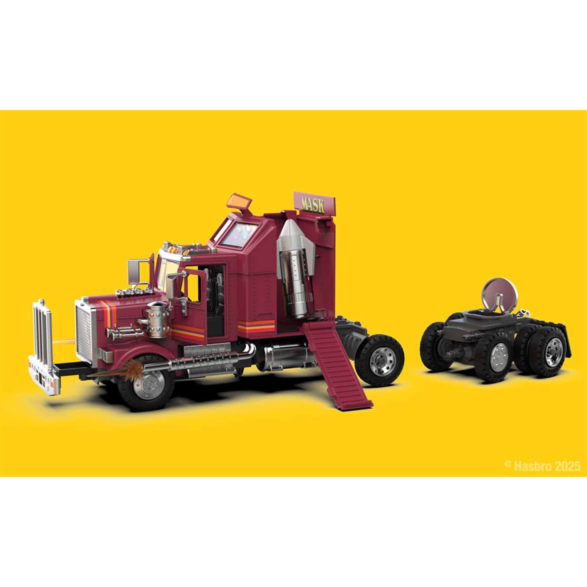 M.A.S.K. SDCC Rhino Mobile Defense Unit Vehicle with T-Bob and Scott Trakker The Loyal Subjects 2025 – M.A.S.K, The Loyal Subjects, 12 cm, 2025, brand new collector item, Uncanny Collectibles Dublin Ireland