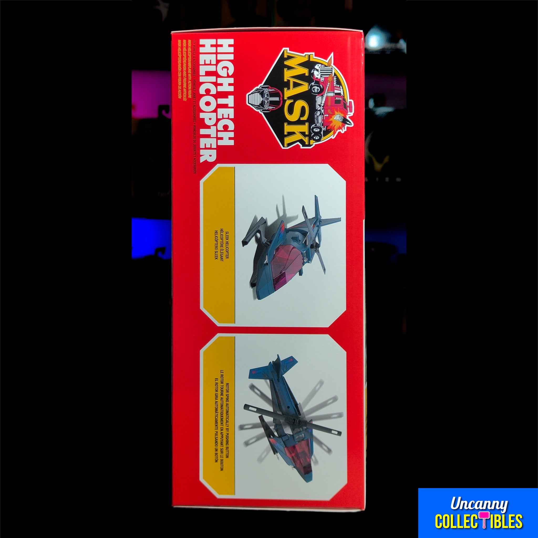 M.A.S.K. Switchblade High Tech Helicopter Vehicle The Loyal Subjects – M.A.S.K, The Loyal Subjects, 12 cm, brand new collector item, Uncanny Collectibles Dublin Ireland