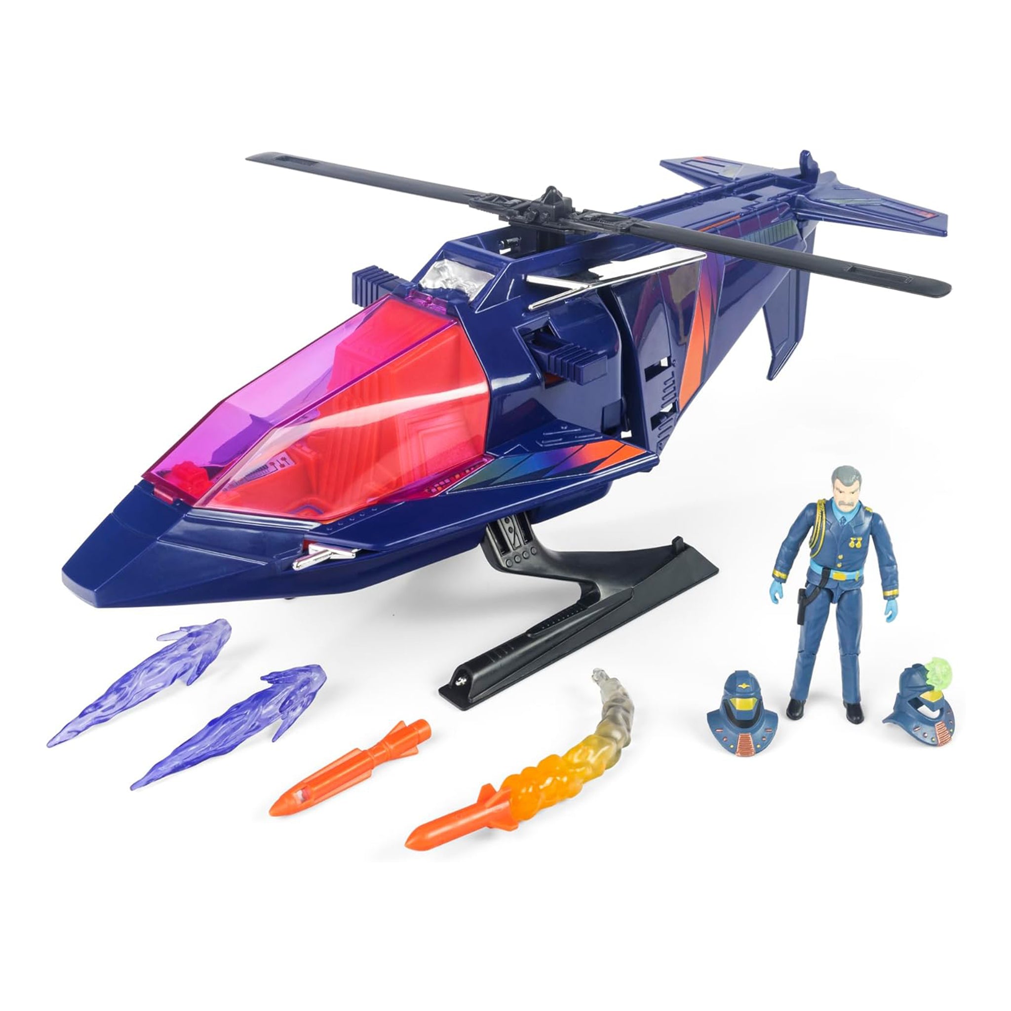 M.A.S.K. Switchblade High Tech Helicopter Vehicle The Loyal Subjects – M.A.S.K, The Loyal Subjects, 12 cm, brand new collector item, Uncanny Collectibles Dublin Ireland