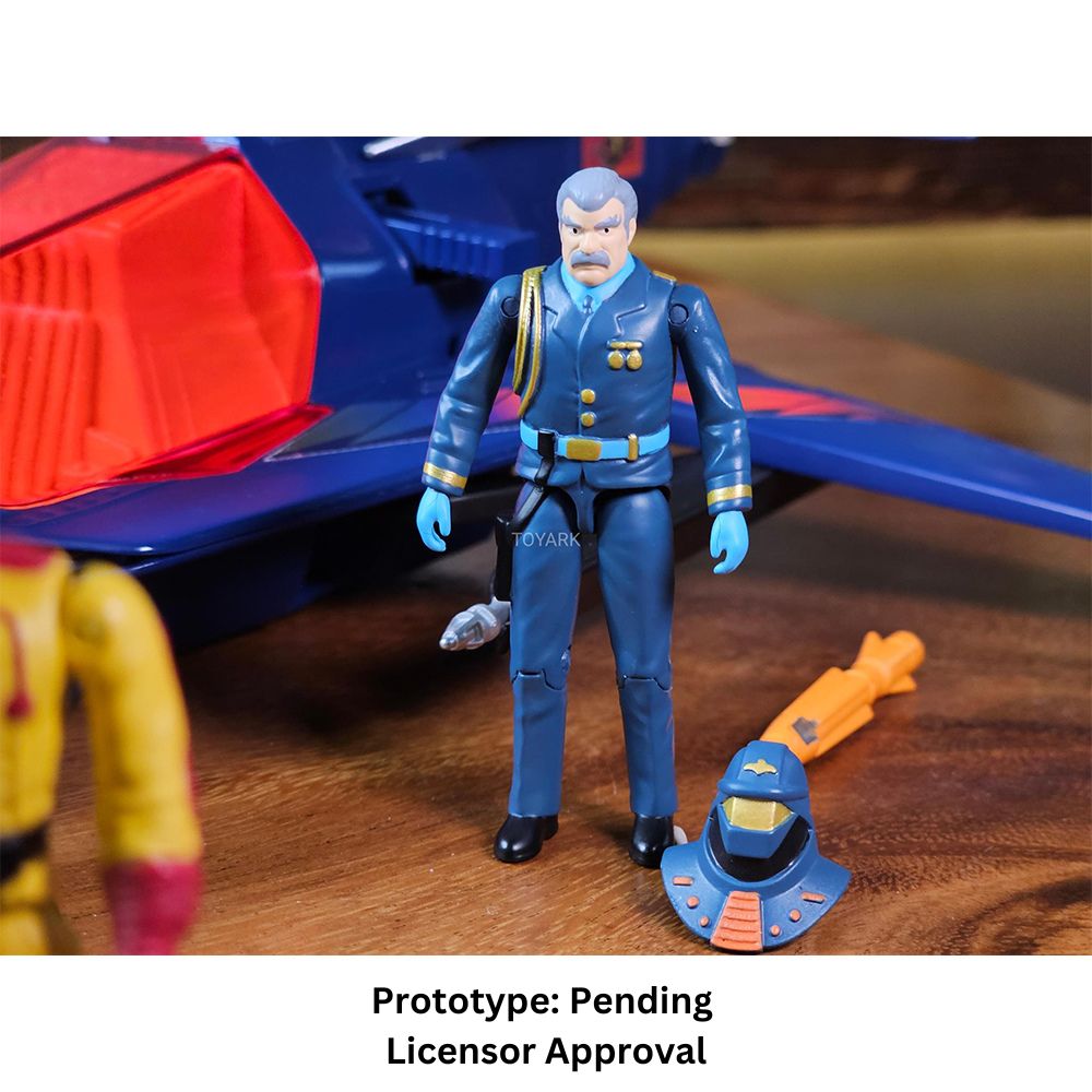 The Loyal Subjects M.A.S.K. Switchblade transforming helicopter vehicle, 12cm with Miles Wolf Mayhem figure and Viper mask