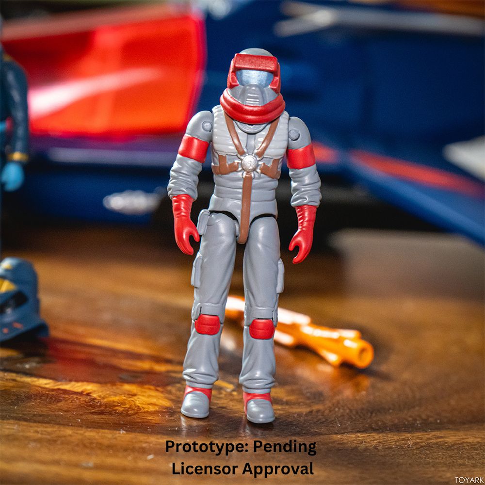 The Loyal Subjects M.A.S.K. Thunderhawk transforming vehicle, 9cm red Camaro Z28 that converts to fighter jet with Matt Trakker figure"