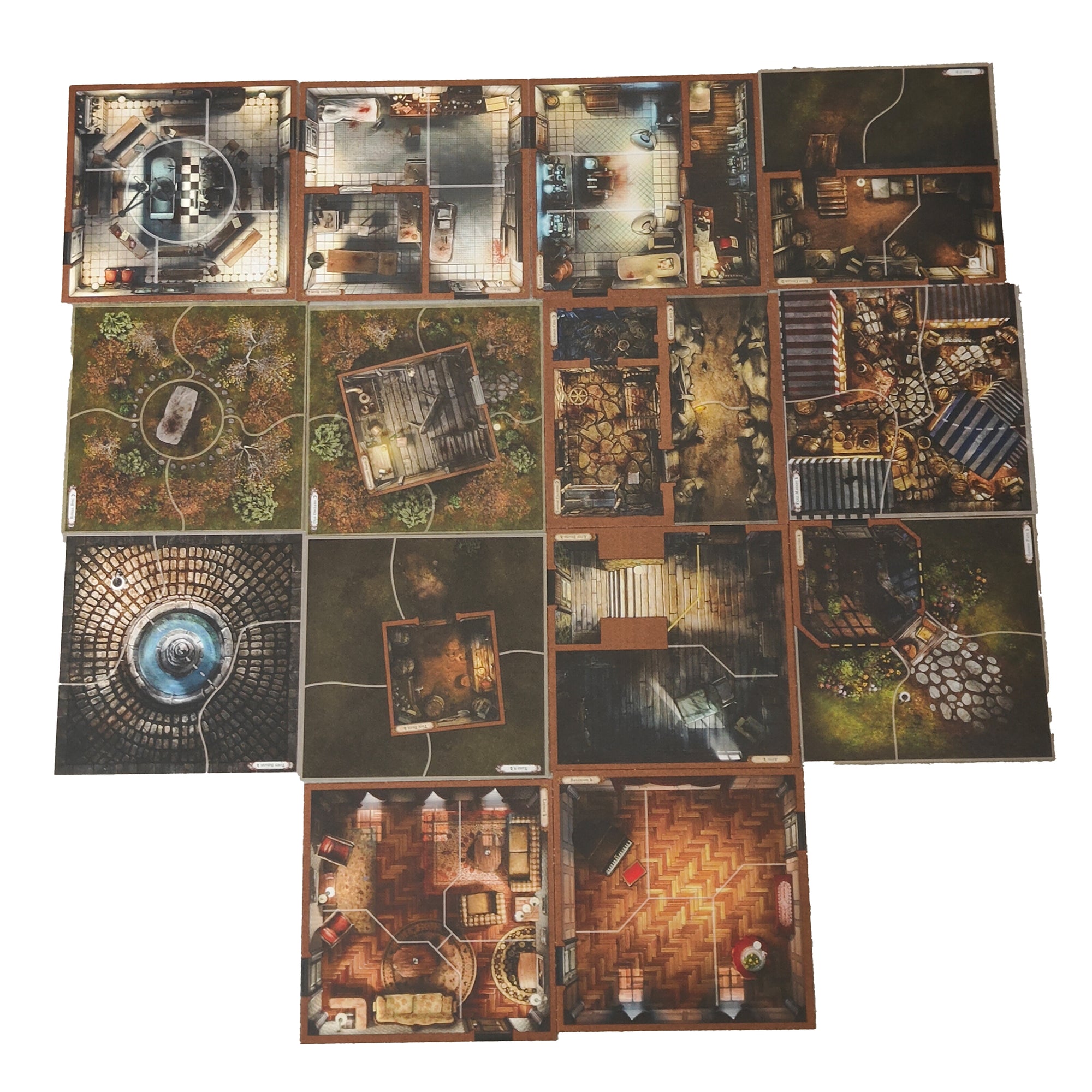 Mansions of Madness 2 Edition Incomplete Core Set with Mixed Expansion Pieces