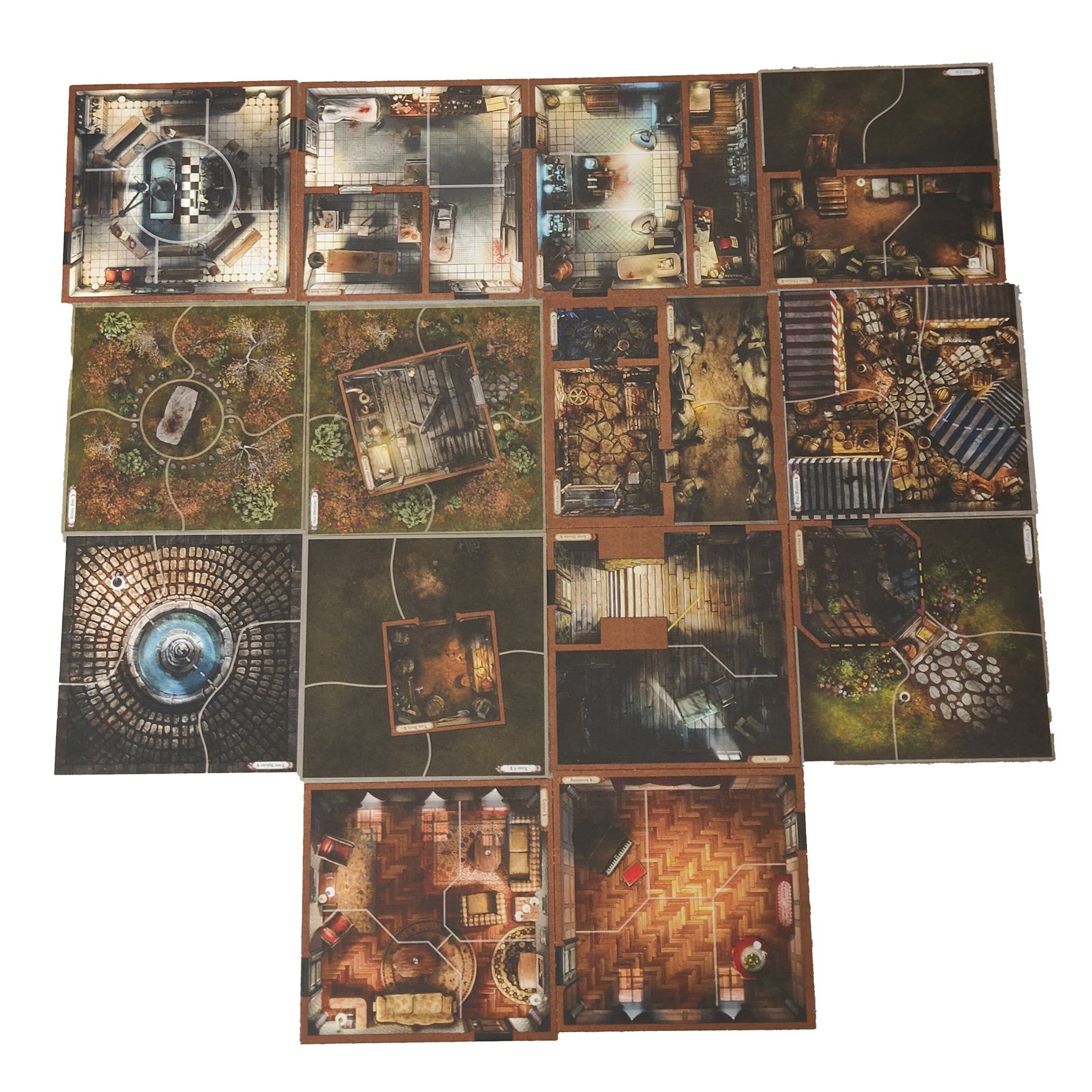 Mansions of Madness 2 Edition Incomplete Core Set with Mixed Expansion Pieces