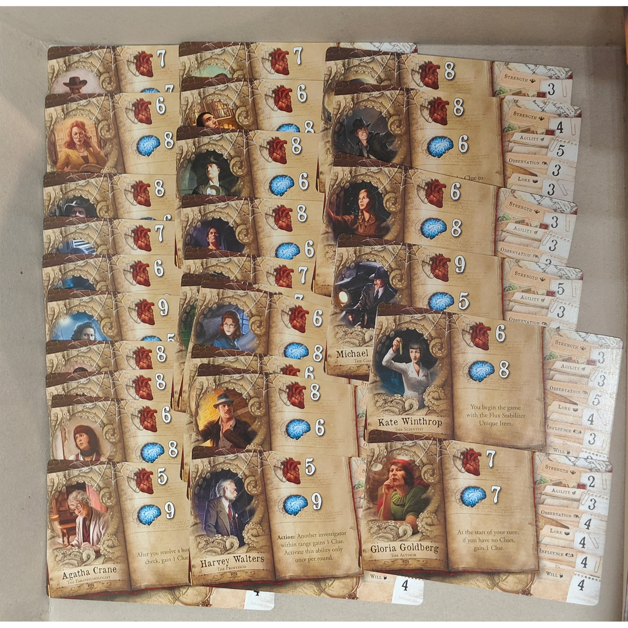 Mansions of Madness 2 Edition Incomplete Core Set with Mixed Expansion Pieces