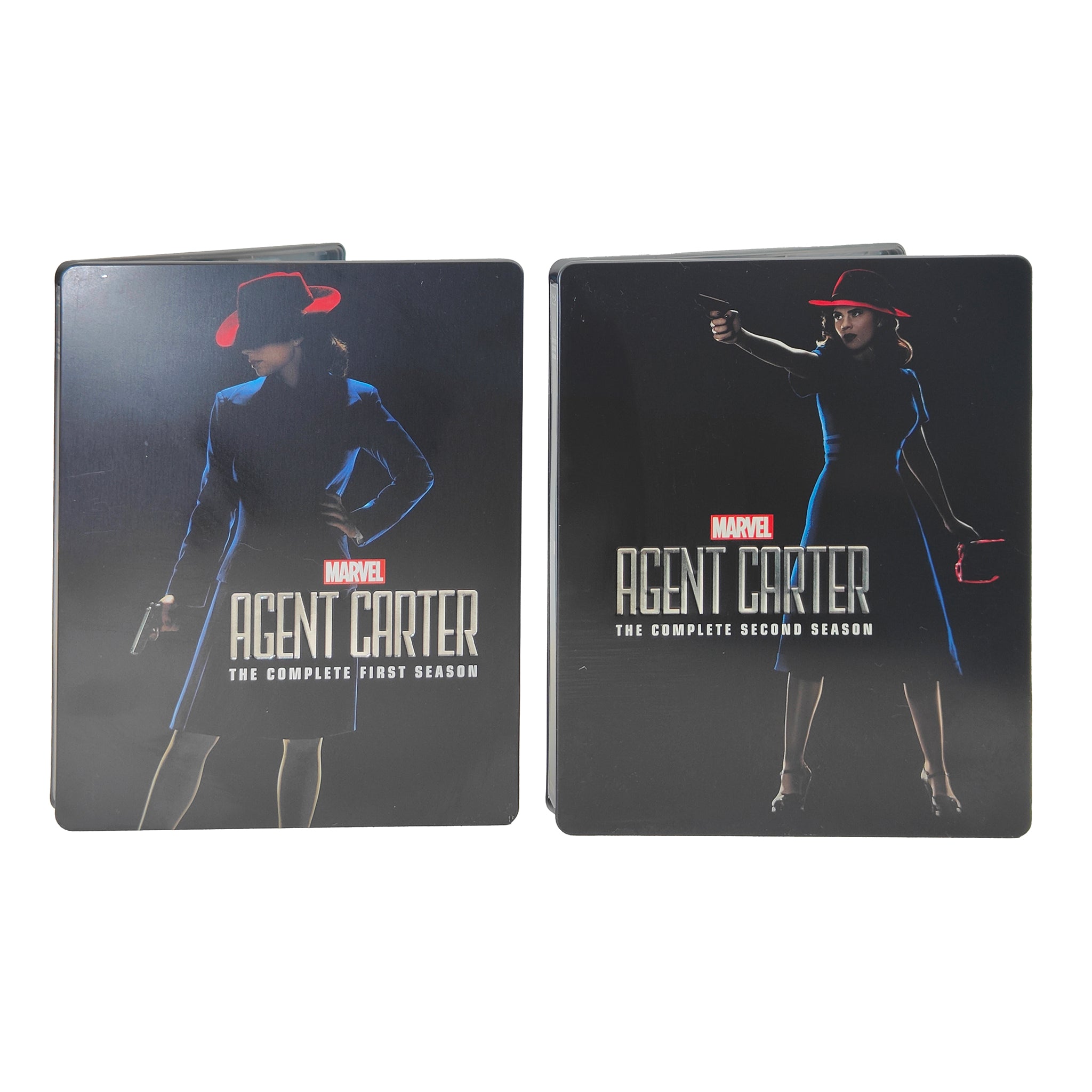 Marvel Agent Carter Complete Season 1 and 2 Blu-ray Steelbook Bundle – Marvel Heroes, Disney, -, 2015, pre-owned collector piece, Uncanny Collectibles Dublin Ireland