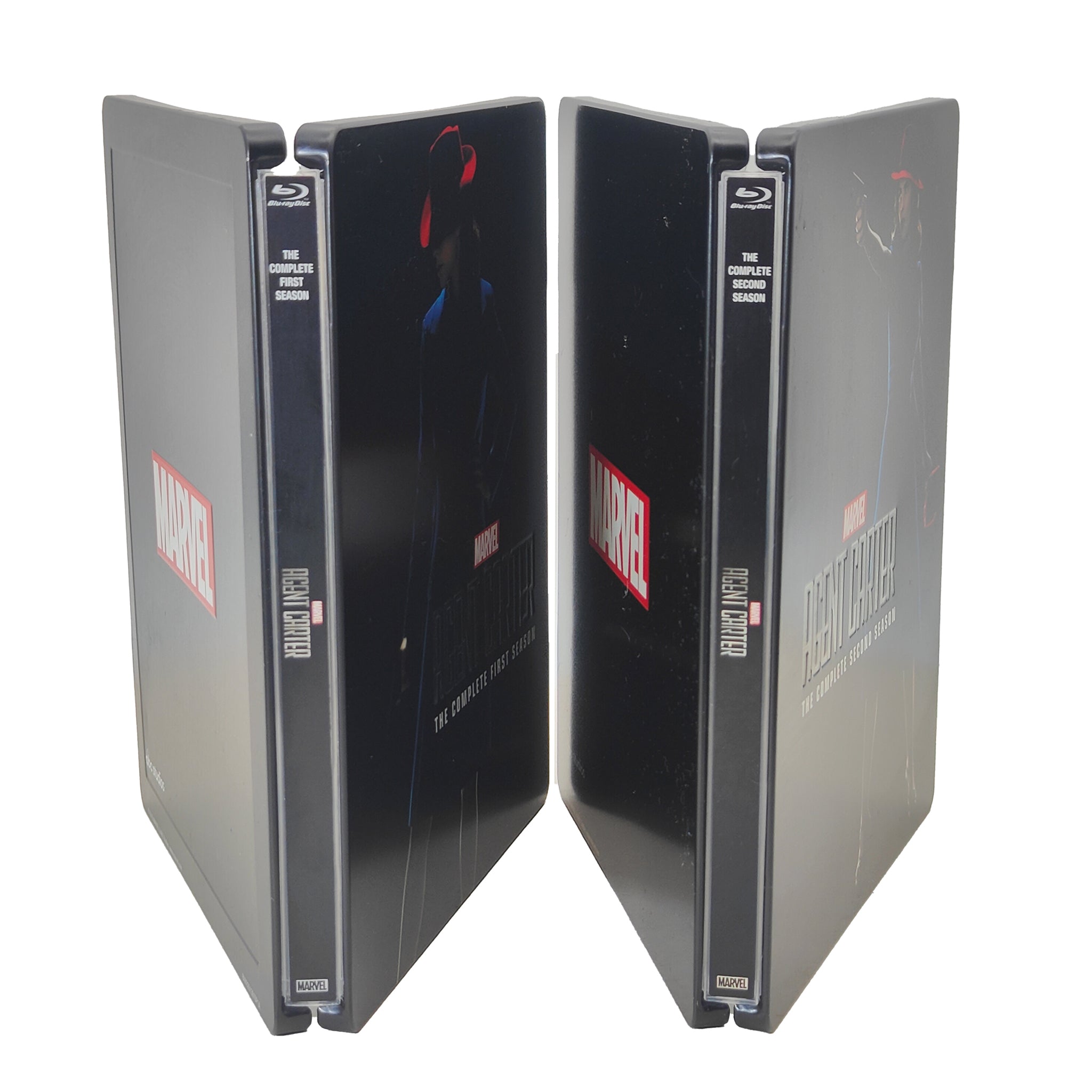 Marvel Agent Carter Complete Season 1 and 2 Blu-ray Steelbook Bundle – Marvel Heroes, Disney, -, 2015, pre-owned collector piece, Uncanny Collectibles Dublin Ireland