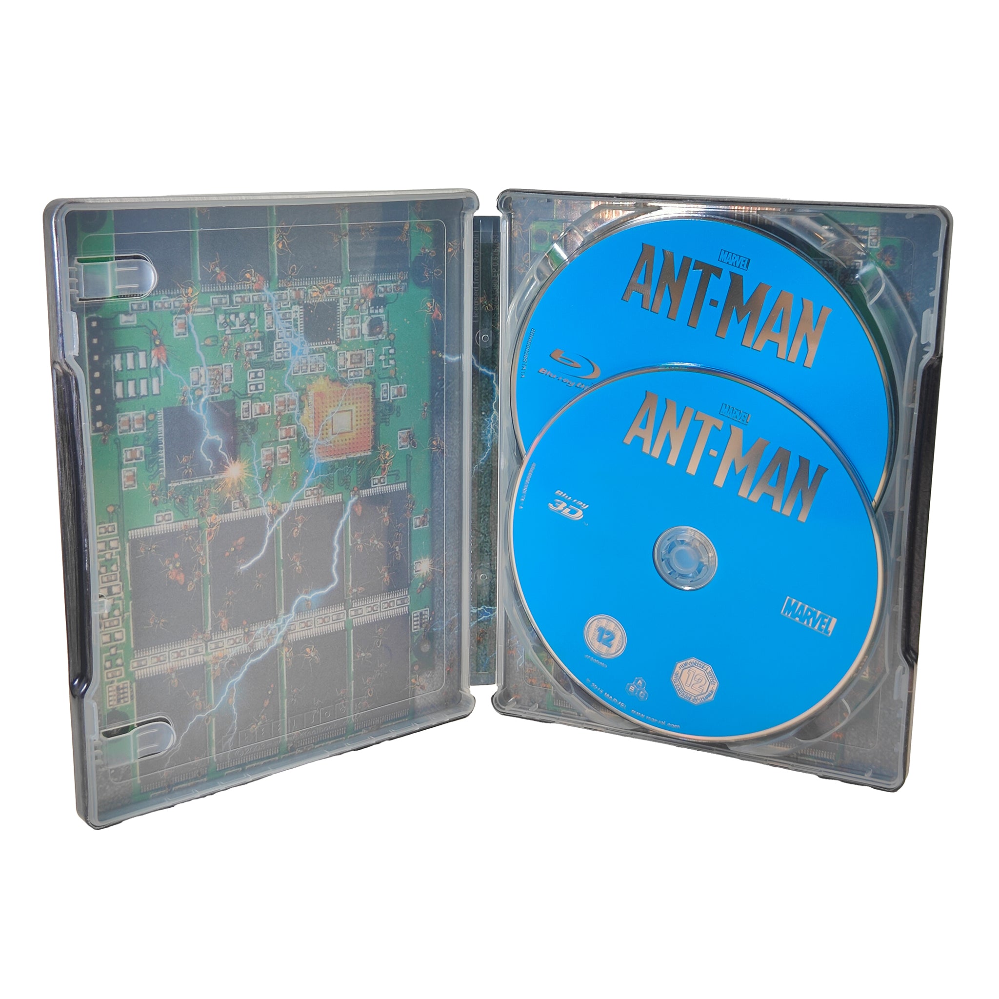 Marvel Ant Man & Ant Man And The Wasp Blu-ray Steelbook Bundle – Marvel Heroes, Disney, -, 2015, pre-owned collector piece, Uncanny Collectibles Dublin Ireland