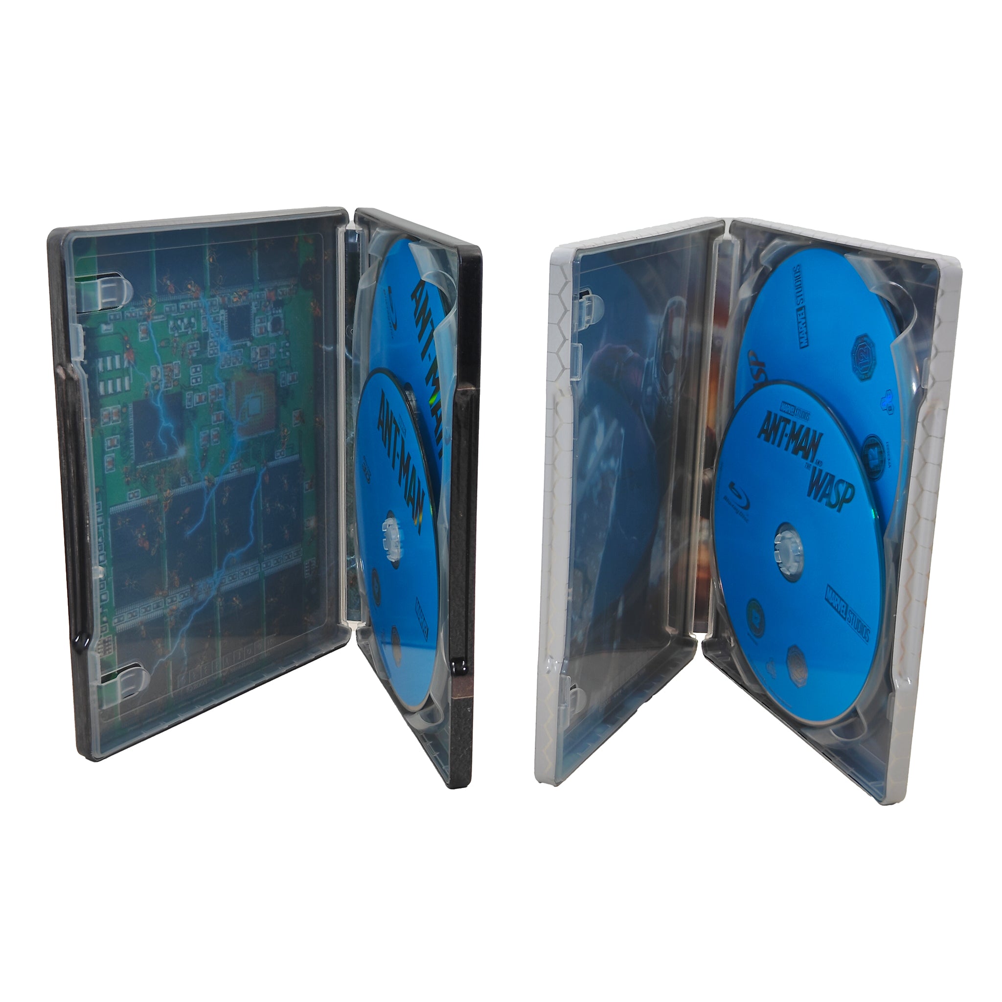 Marvel Ant Man & Ant Man And The Wasp Blu-ray Steelbook Bundle – Marvel Heroes, Disney, -, 2015, pre-owned collector piece, Uncanny Collectibles Dublin Ireland
