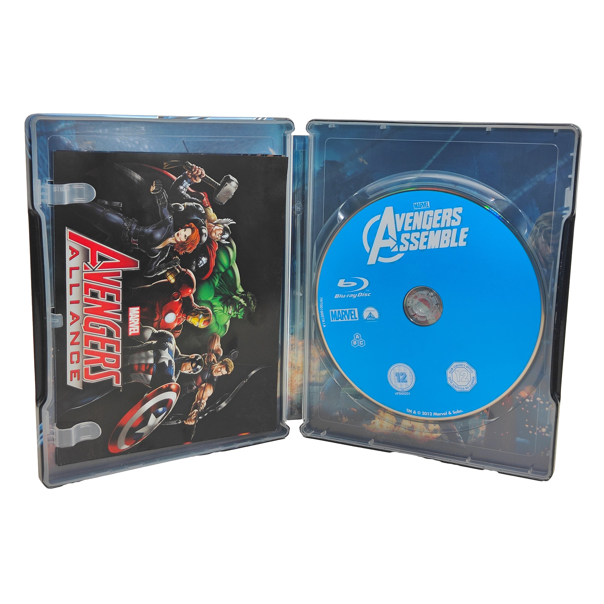 Marvel Avengers Assemble Age Of Ultron Infinity War Blu-ray Steelbook Bundle – Marvel Heroes, Disney, -, 2012, pre-owned collector piece, Uncanny Collectibles Dublin Ireland