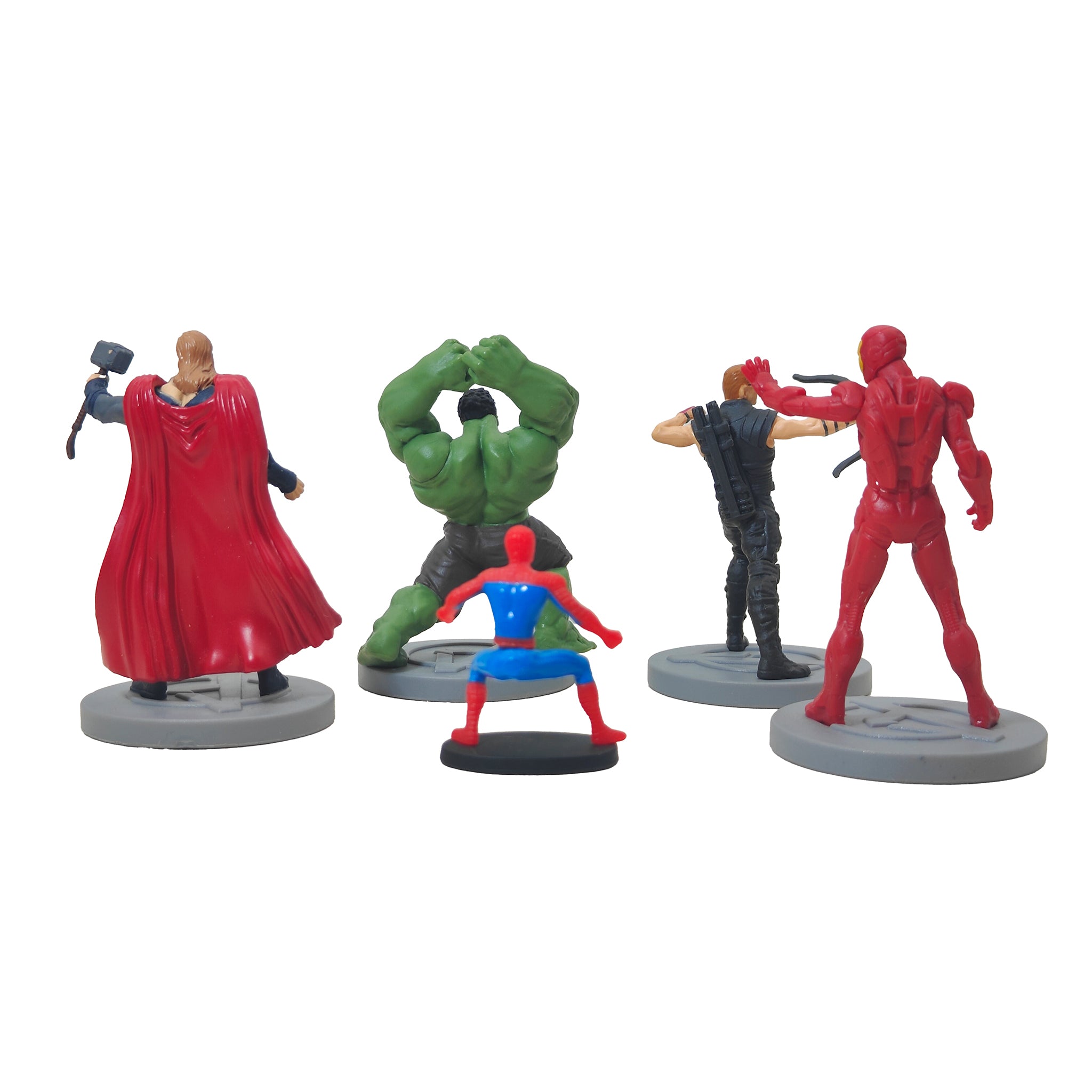 Marvel Avengers Hulk Thor Iron Man Hawkeye CDI 2012 4 Figure Bundle