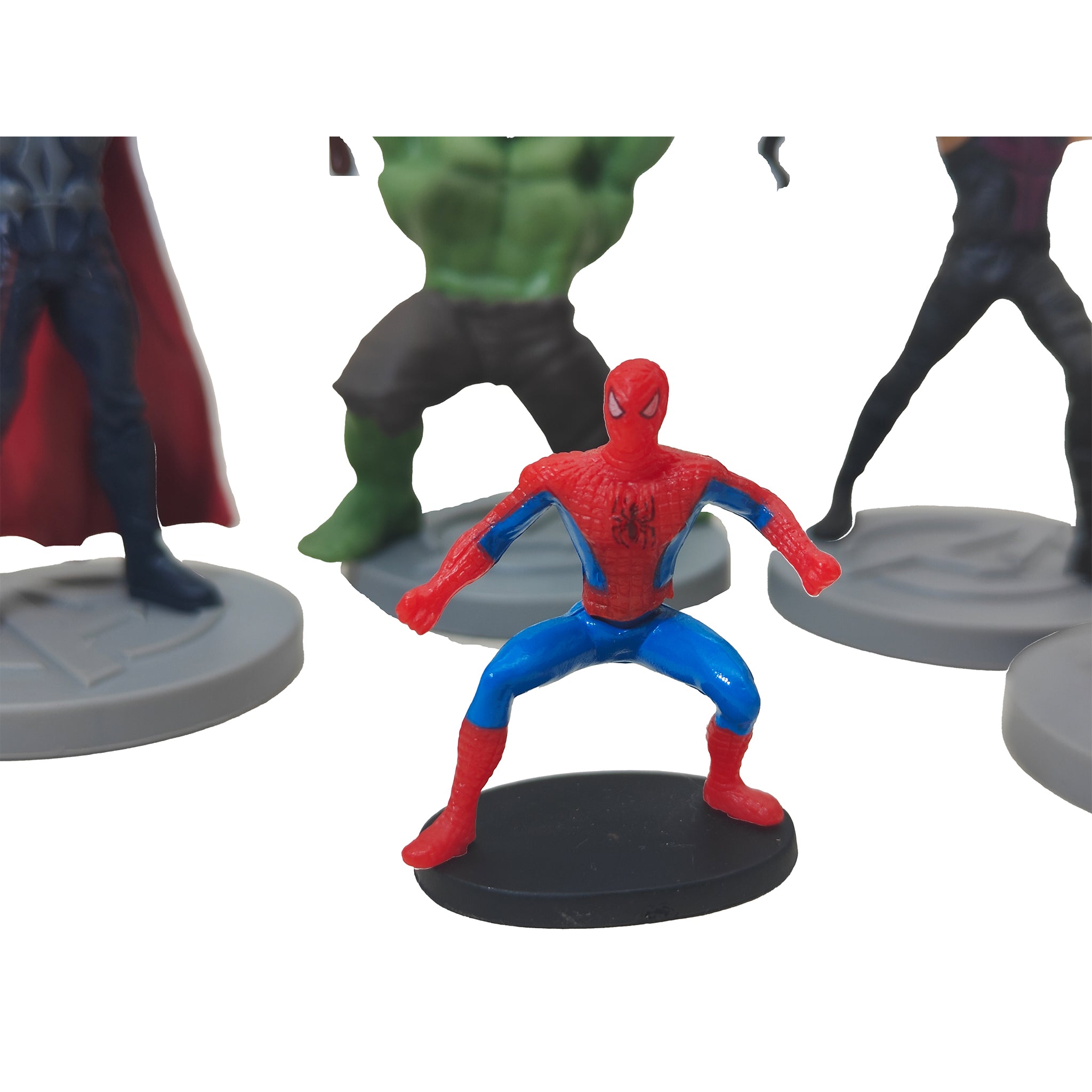 Marvel Avengers Hulk Thor Iron Man Hawkeye CDI 2012 4 Figure Bundle