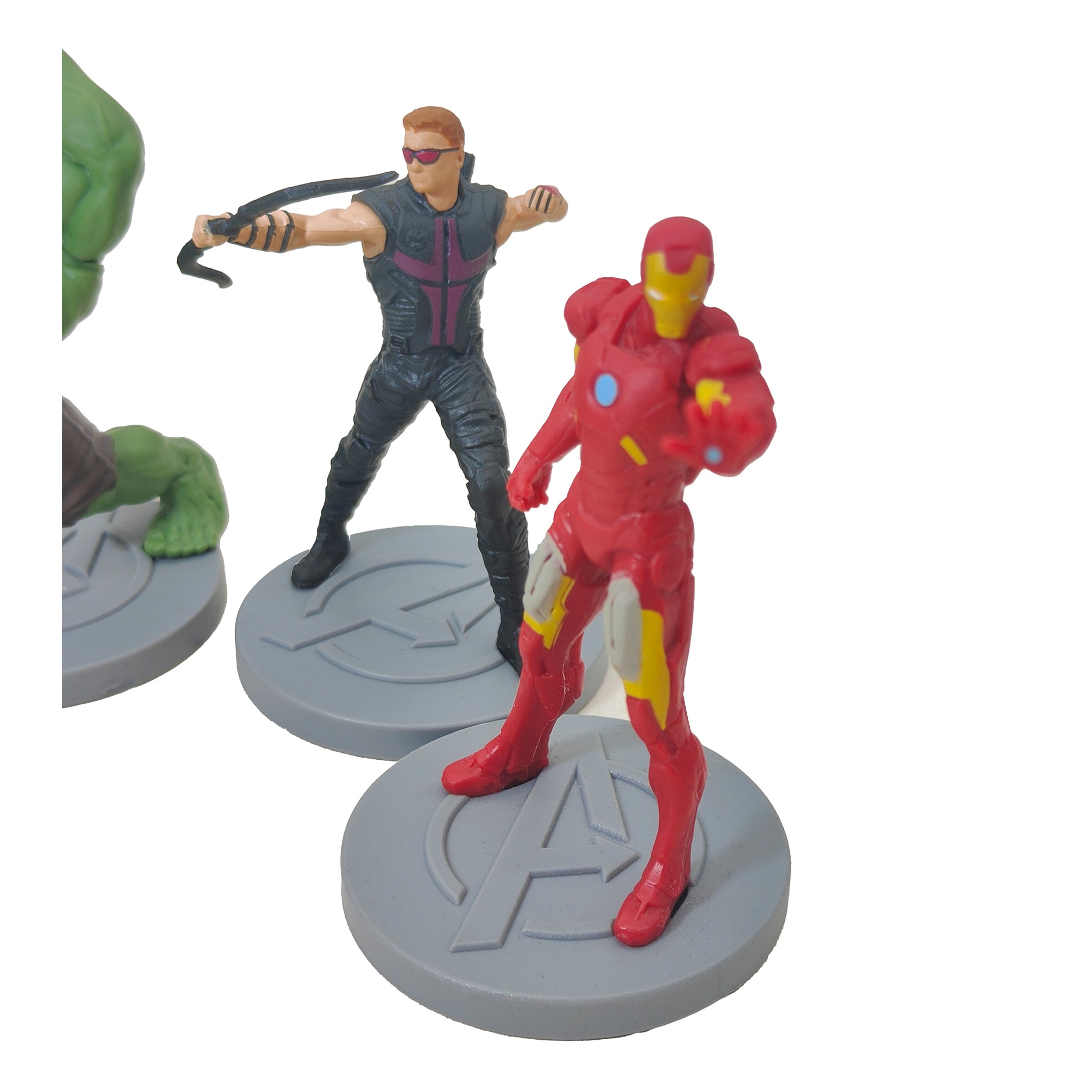Marvel Avengers Hulk Thor Iron Man Hawkeye CDI 2012 4 Figure Bundle