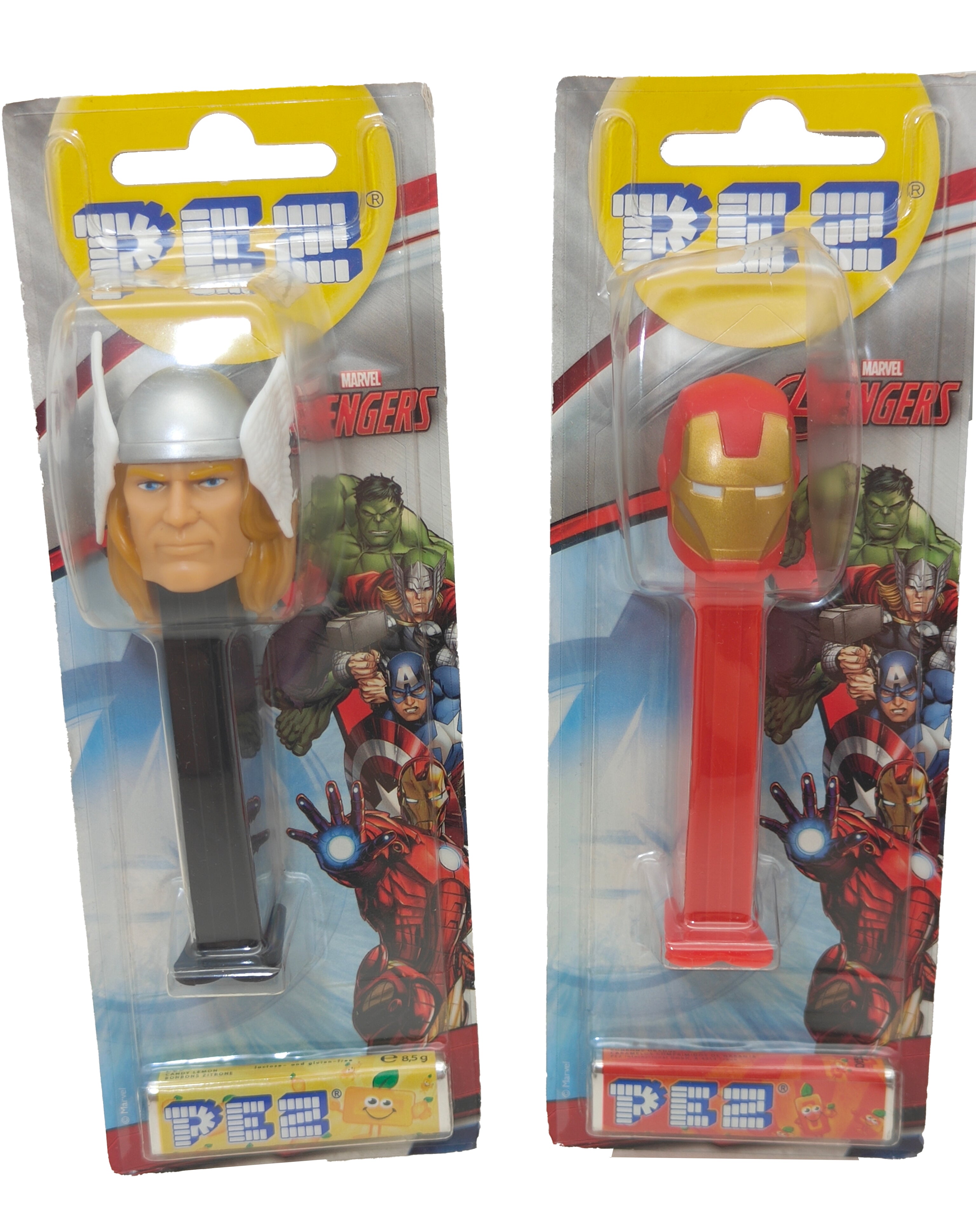 Marvel Avengers PEZ Dispenser Bundle – Avengers, PEZ, 12 cm, -, pre-owned collector piece, Uncanny Collectibles Dublin Ireland