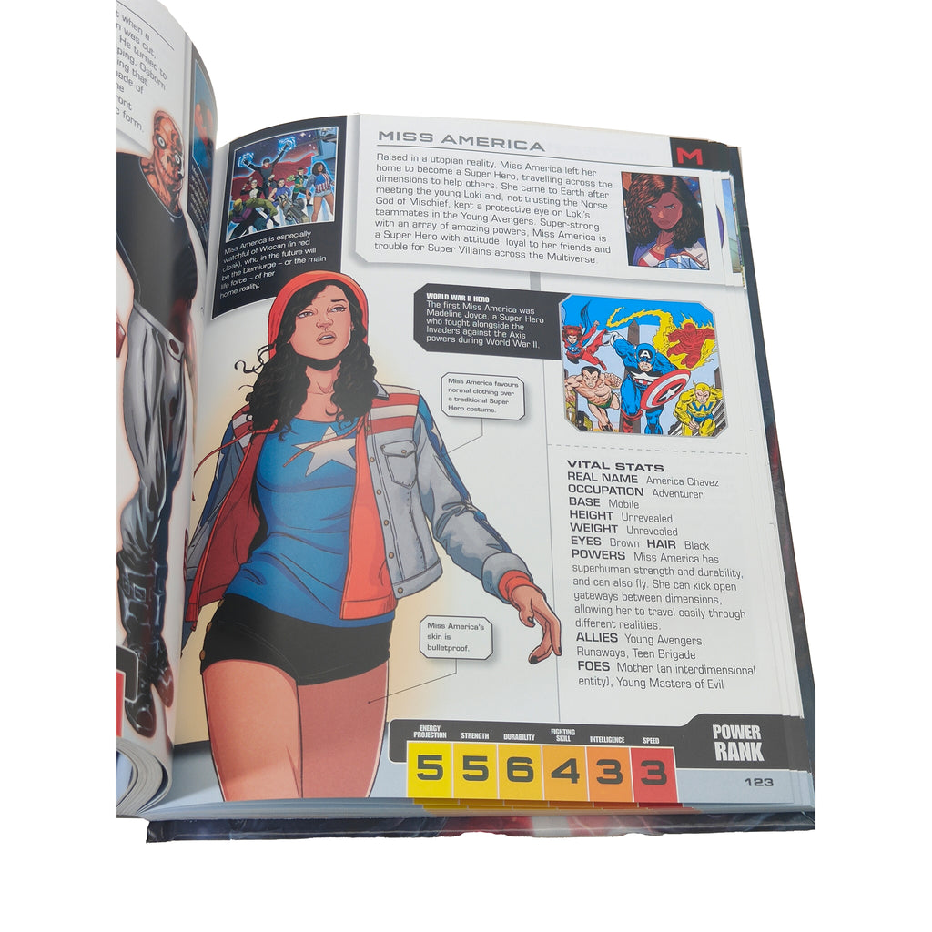 Marvel Avengers The Ultimate Character Guide Updated and Expanded Hardback DK