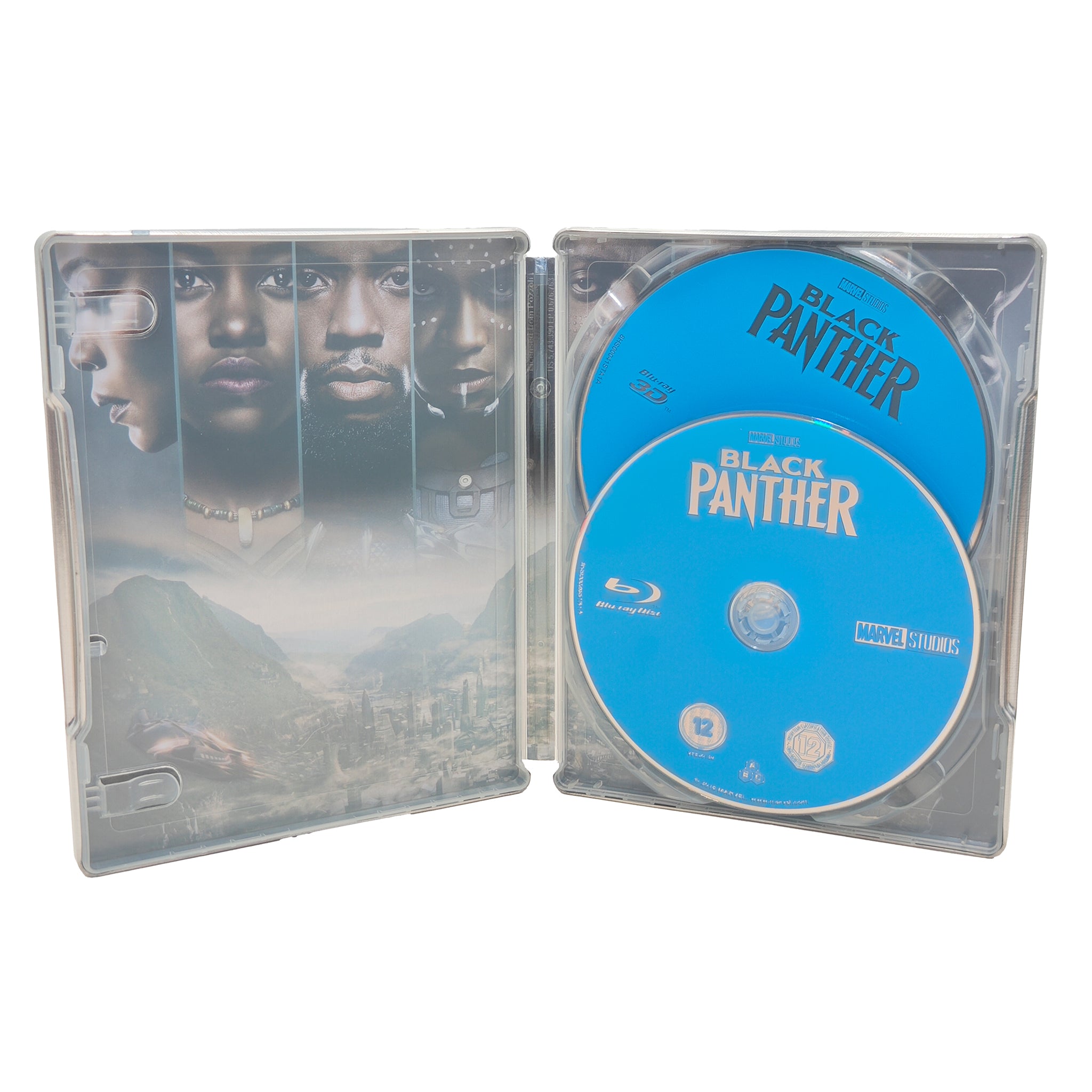 Marvel Black Panther Blu-ray Steelbook Zavvi Exclusive