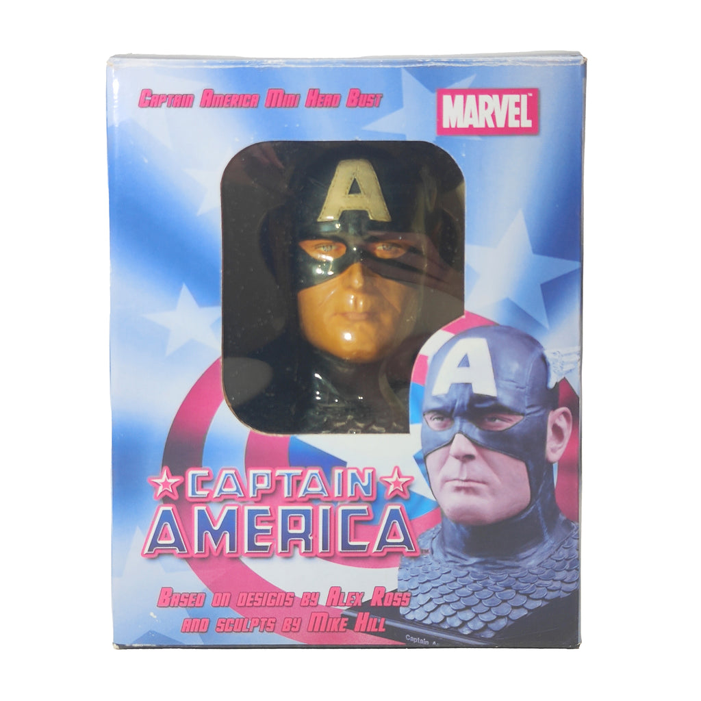 Marvel Captain America Alex Ross Diamond Select Mini Bust 2006