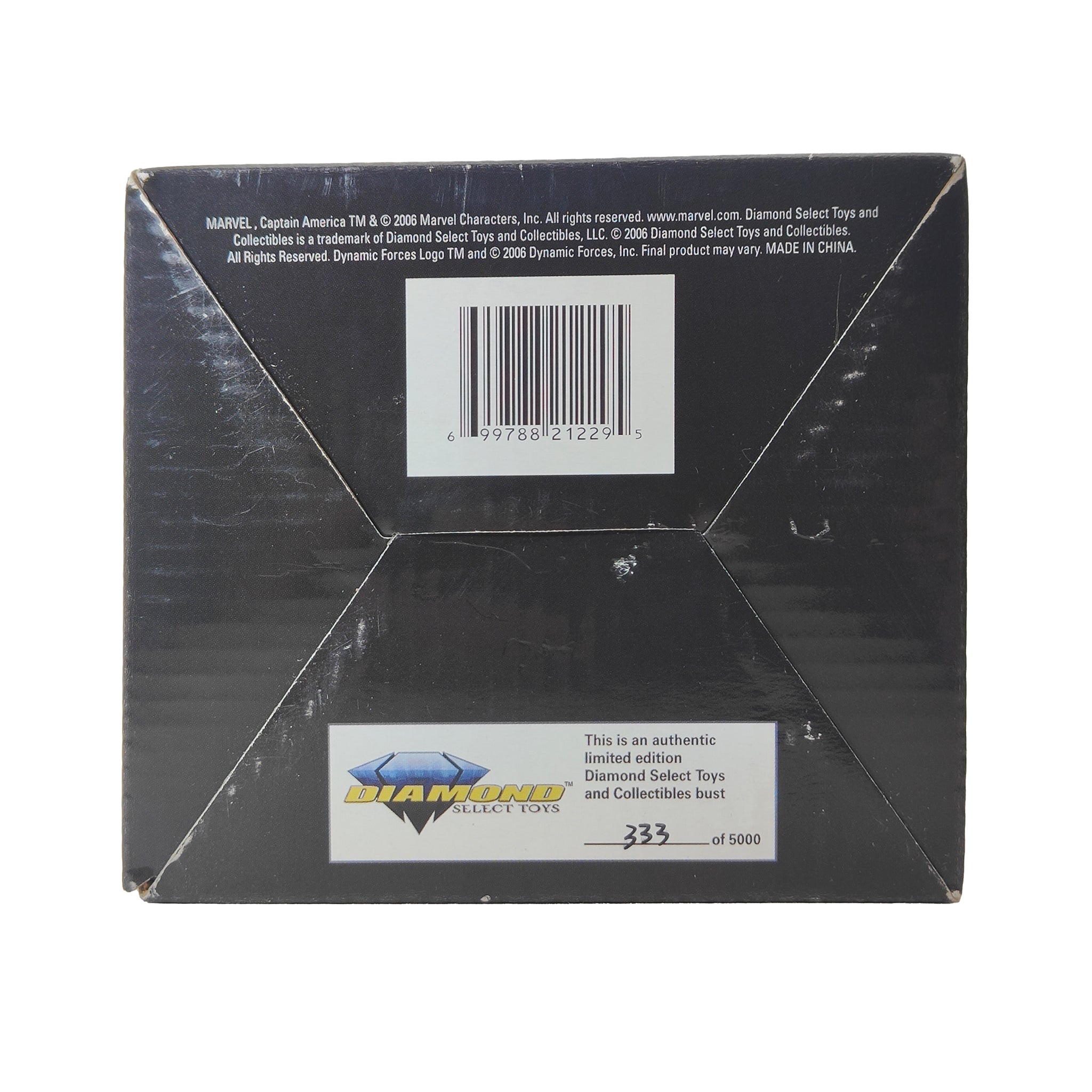 Marvel Captain America Alex Ross Diamond Select Mini Bust 2006
