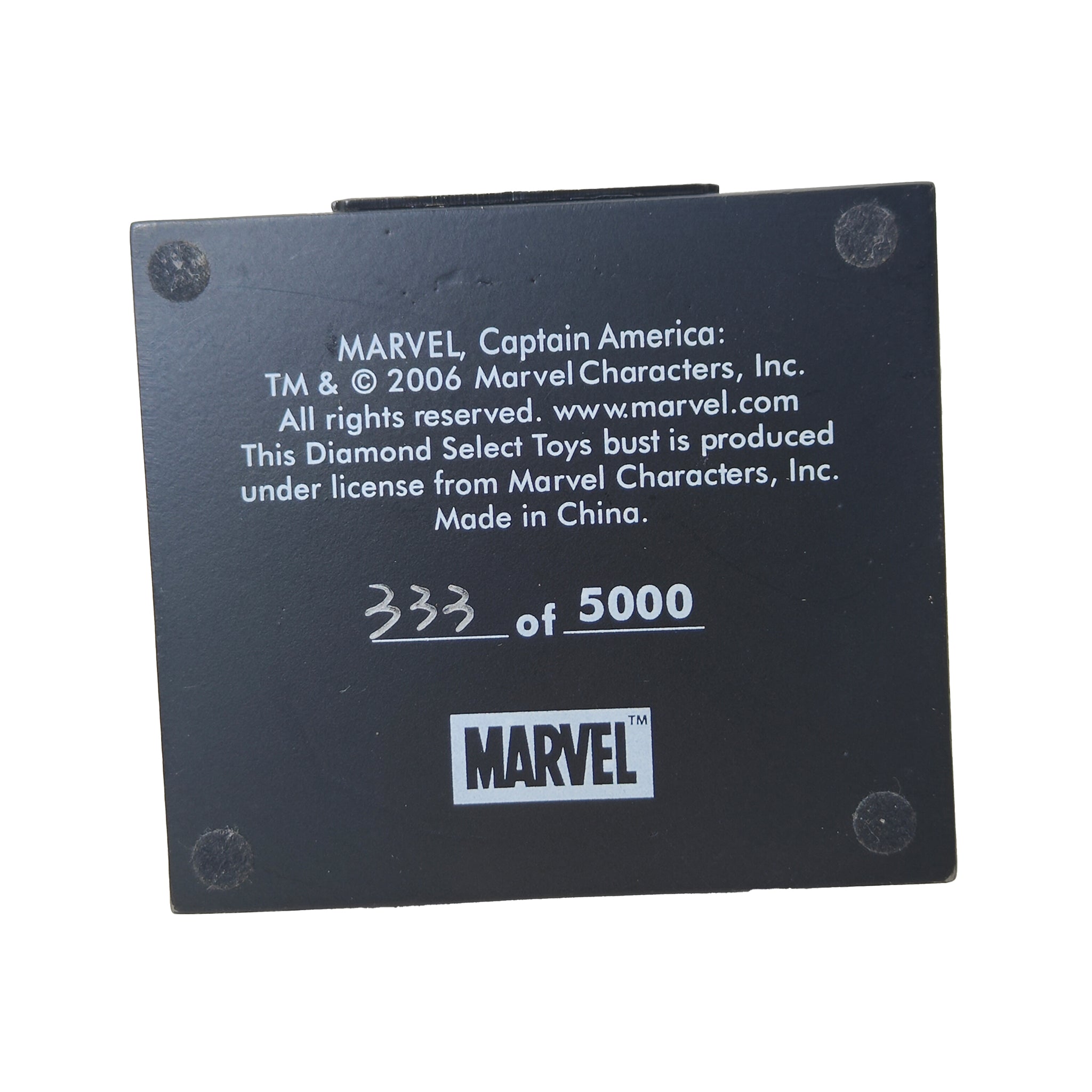 Marvel Captain America Alex Ross Diamond Select Mini Bust 2006