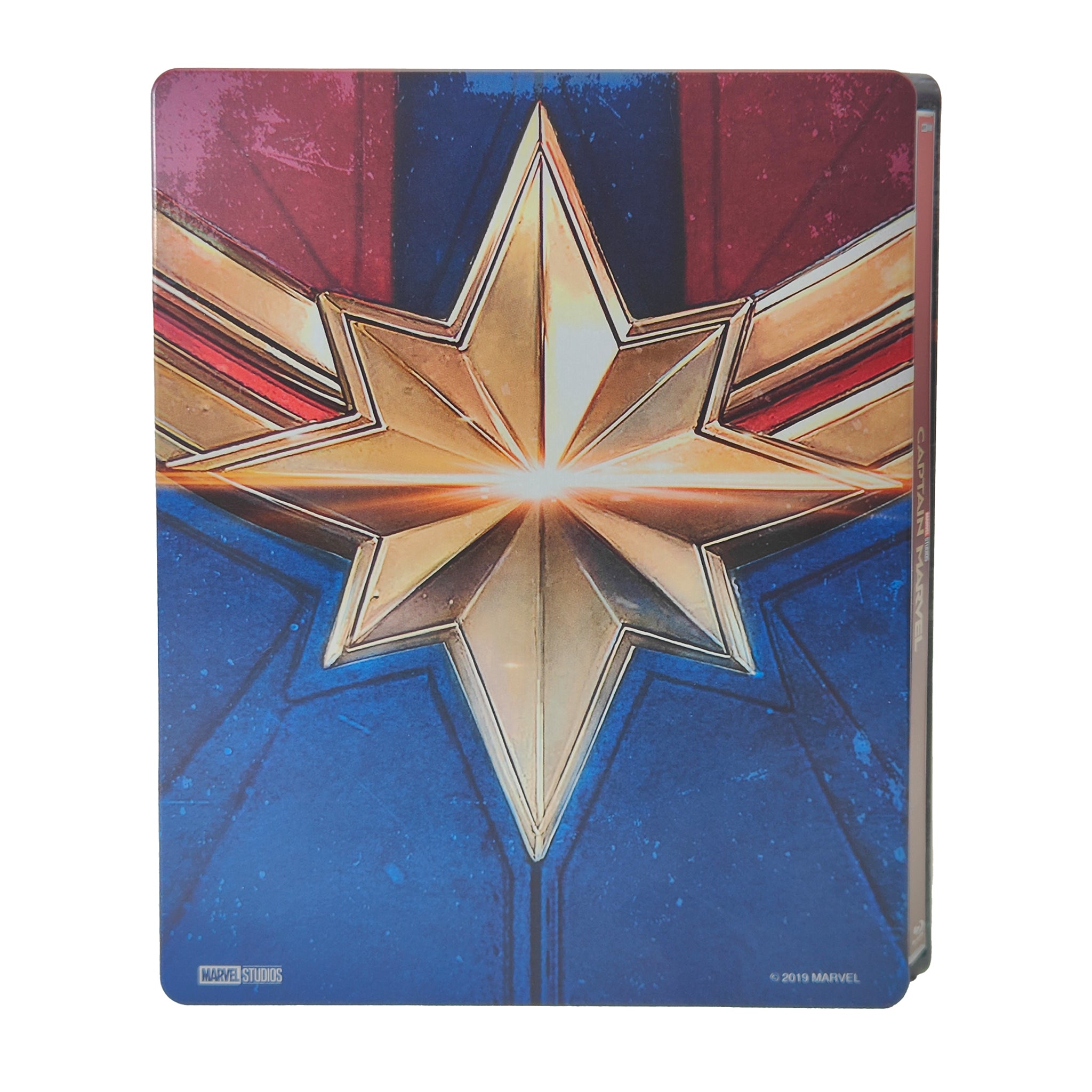 Marvel Captain Marvel Blu-ray Steelbook Zavvi Exclusive