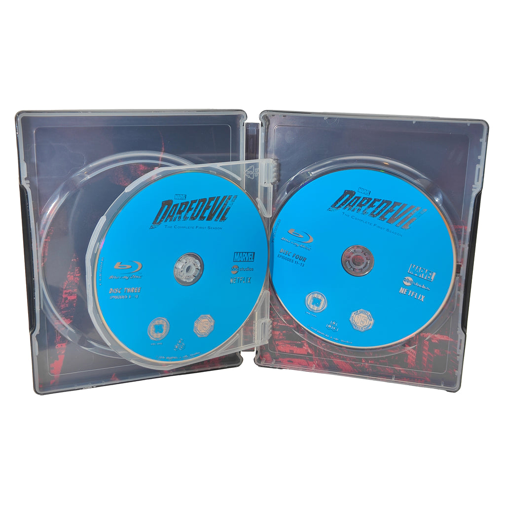 Marvel Daredevil Netflix Complete Season 1 Blu-ray Steelbook 2016 – Marvel Heroes, Disney, -, 2016, pre-owned collector piece, Uncanny Collectibles Dublin Ireland