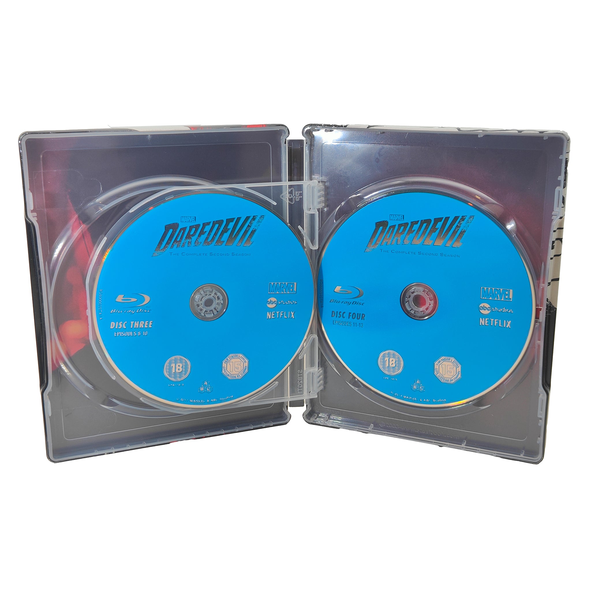 Marvel Daredevil Netflix Complete Season 2 Blu-ray Steelbook Zavvi Exclusive