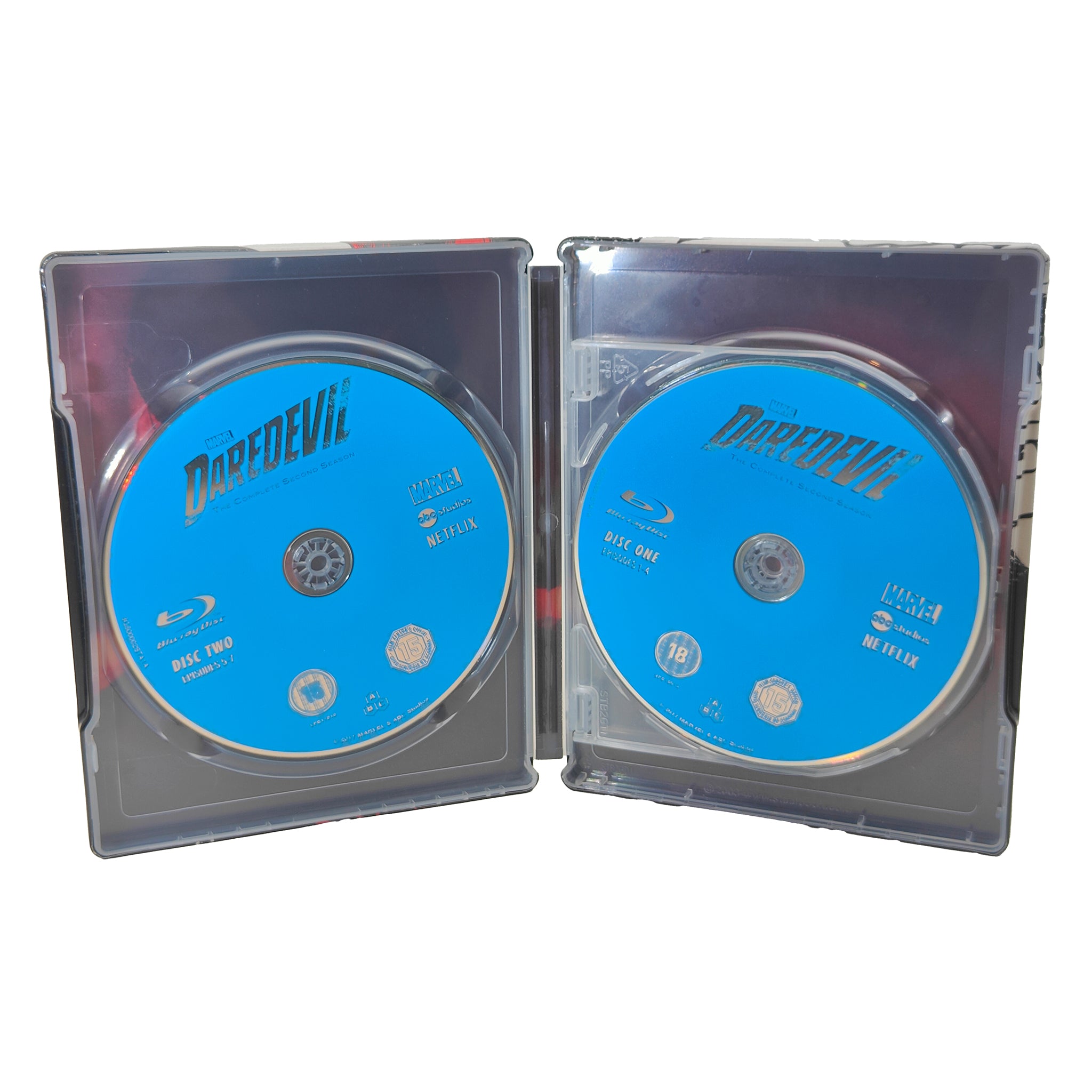 Marvel Daredevil Netflix Complete Season 2 Blu-ray Steelbook Zavvi Exclusive