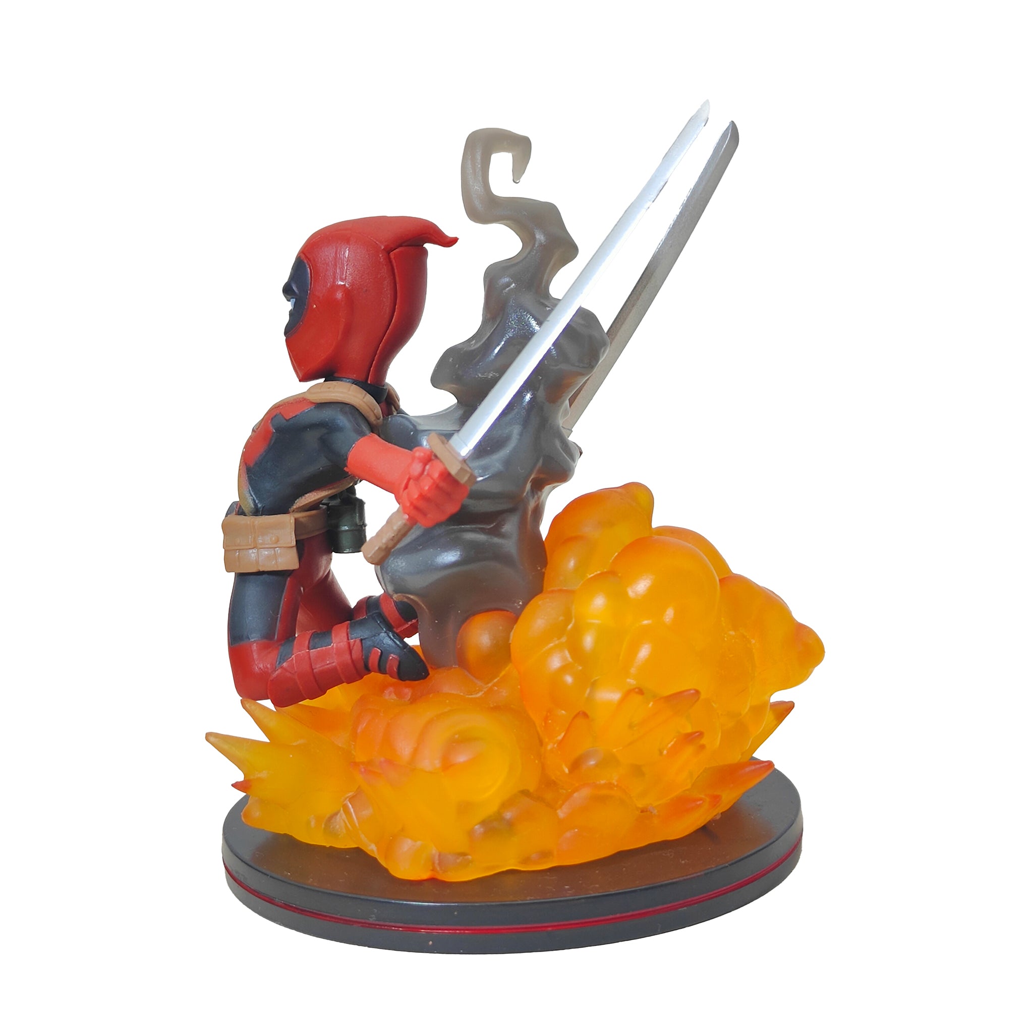 Marvel Deadpool Quantum Mechanix Q Fig Figure 2015 9cm Lootcrate Exclusive – Marvel Heroes, Quantum Mechanix, 9 cm, 2015, pre-owned collector piece, Uncanny Collectibles Dublin Ireland