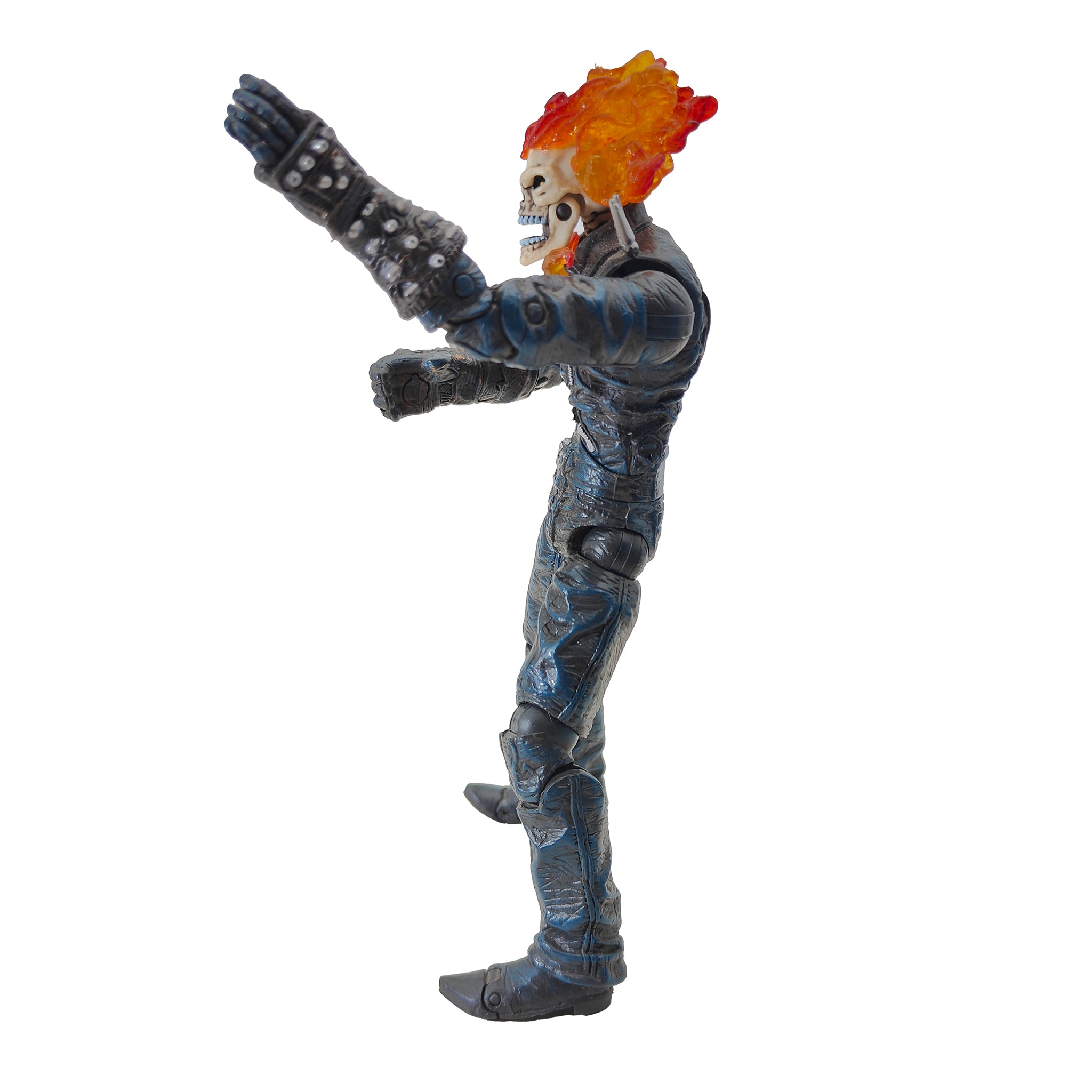Marvel Ghost Rider Electronic Flame Cycle with Figure Hasbro 2007 – Marvel Heroes, Hasbro, 15 cm, 2007, pre-owned collector piece, Uncanny Collectibles Dublin Ireland