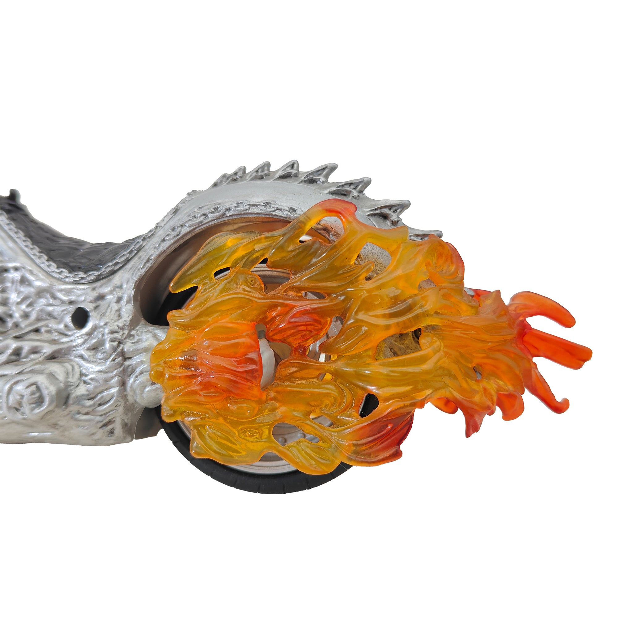 Marvel Ghost Rider Electronic Flame Cycle with Figure Hasbro 2007 – Marvel Heroes, Hasbro, 15 cm, 2007, pre-owned collector piece, Uncanny Collectibles Dublin Ireland