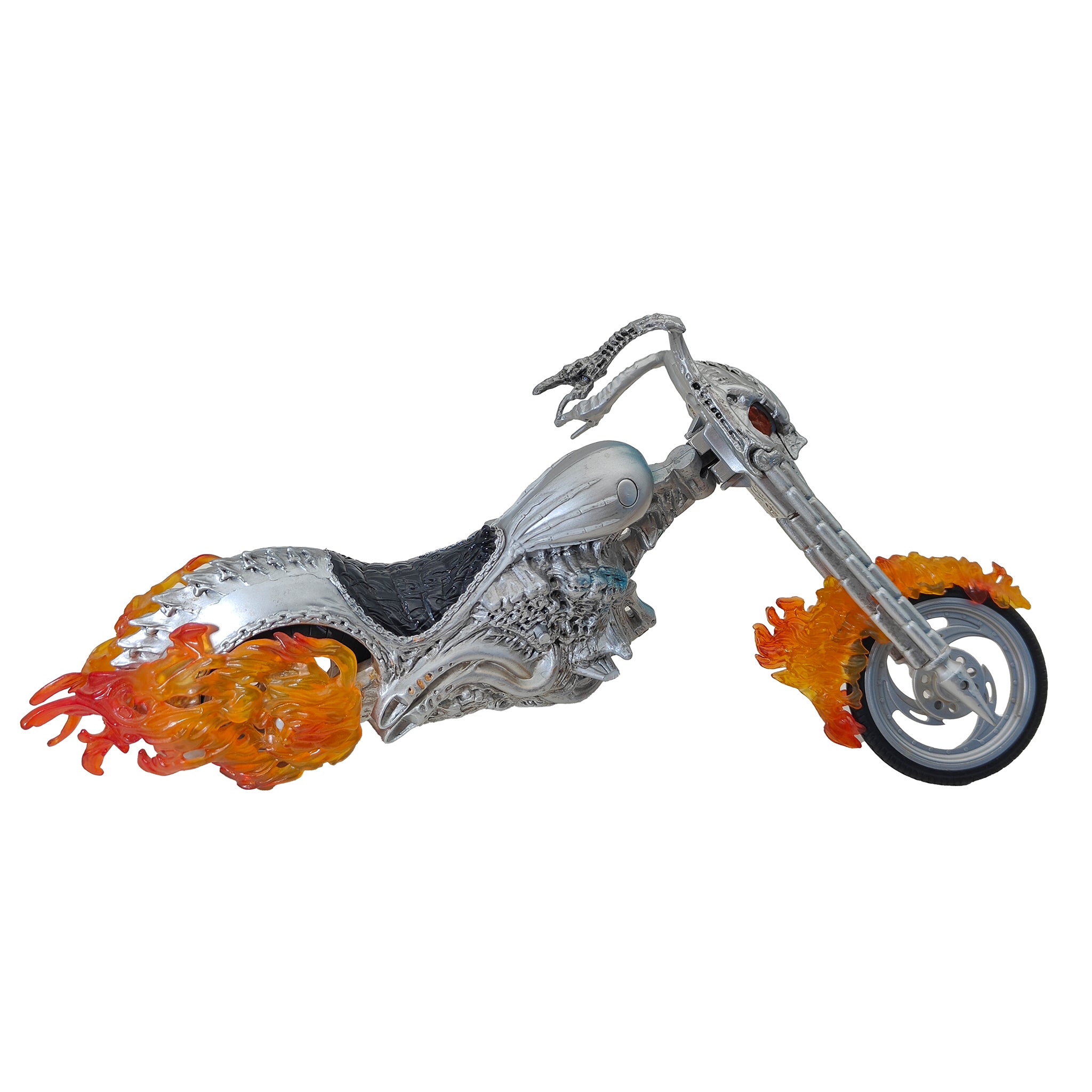 Marvel Ghost Rider Electronic Flame Cycle with Figure Hasbro 2007 – Marvel Heroes, Hasbro, 15 cm, 2007, pre-owned collector piece, Uncanny Collectibles Dublin Ireland