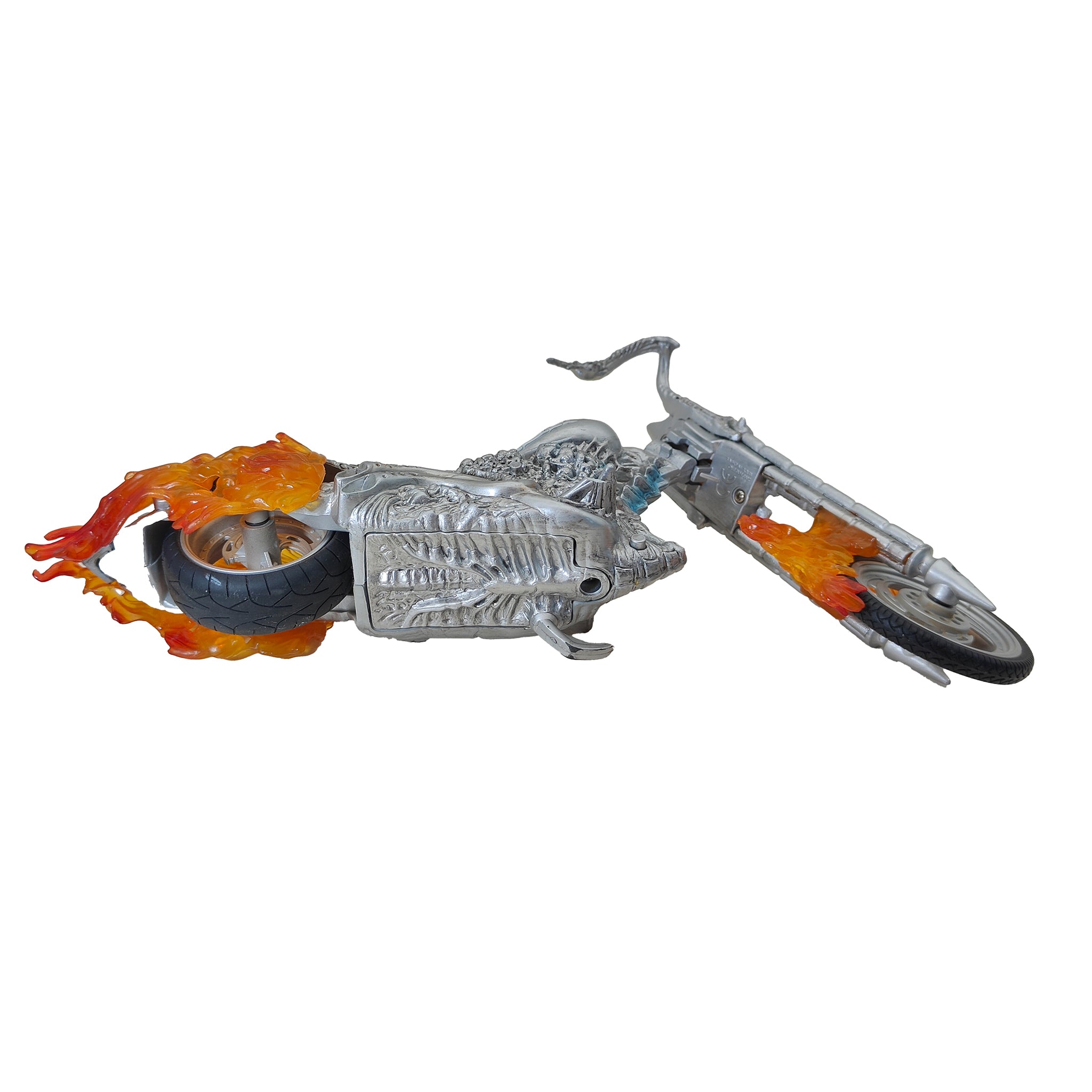 Marvel Ghost Rider Electronic Flame Cycle with Figure Hasbro 2007 – Marvel Heroes, Hasbro, 15 cm, 2007, pre-owned collector piece, Uncanny Collectibles Dublin Ireland