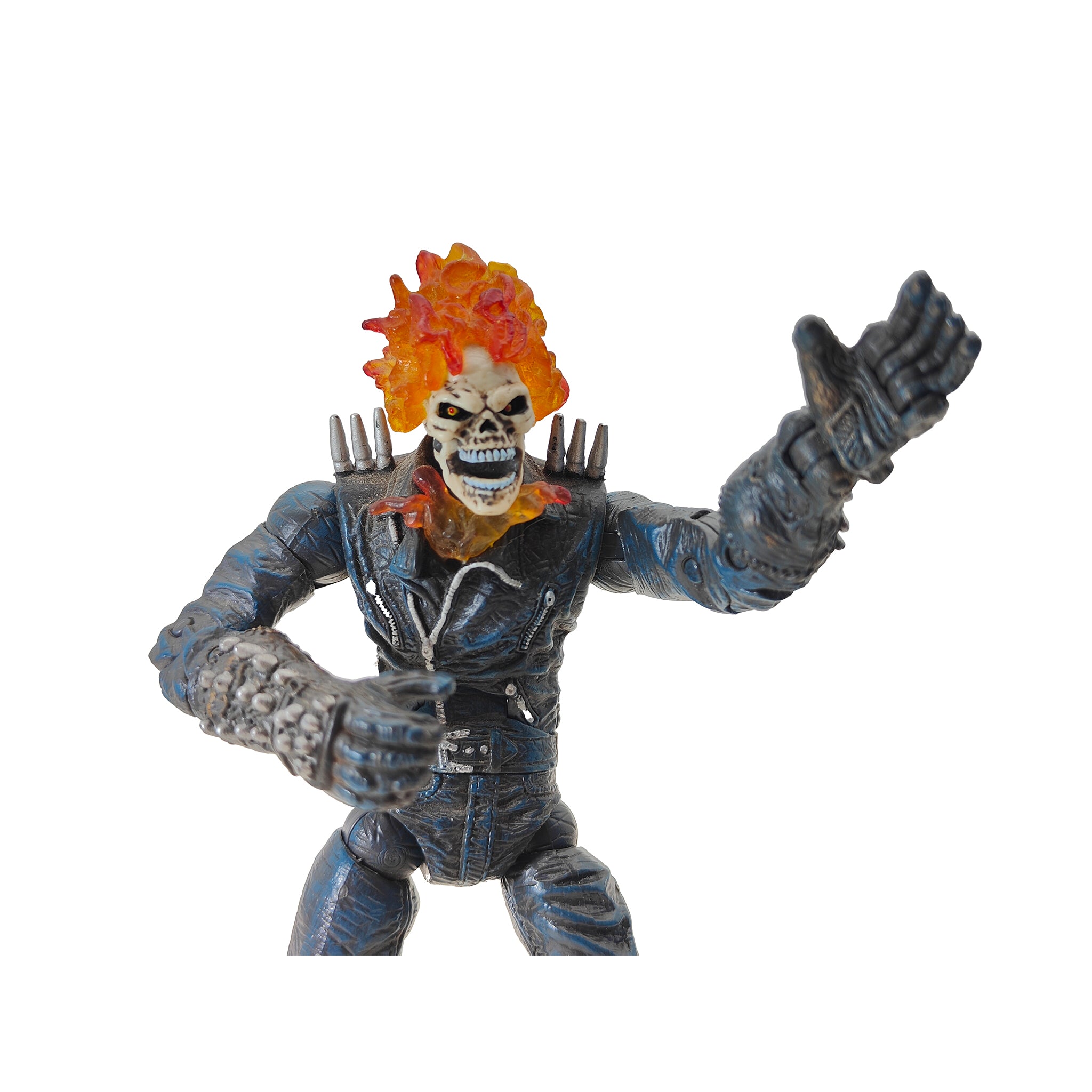 Marvel Ghost Rider Electronic Flame Cycle with Figure Hasbro 2007 – Marvel Heroes, Hasbro, 15 cm, 2007, pre-owned collector piece, Uncanny Collectibles Dublin Ireland