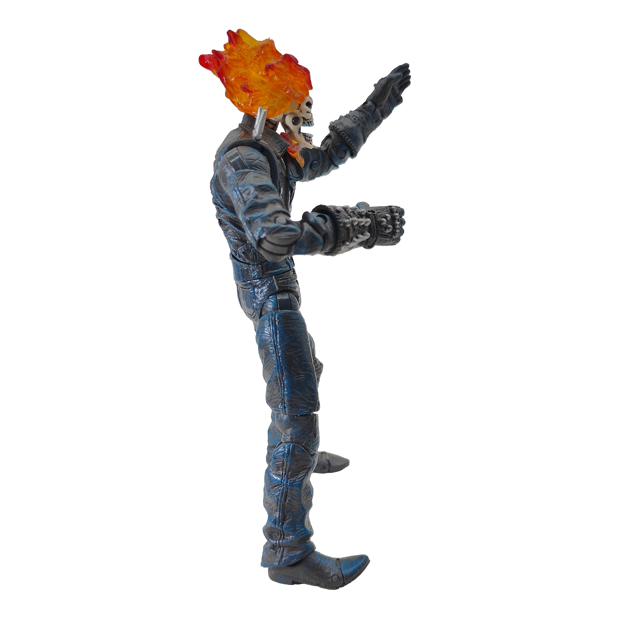 Marvel Ghost Rider Electronic Flame Cycle with Figure Hasbro 2007 – Marvel Heroes, Hasbro, 15 cm, 2007, pre-owned collector piece, Uncanny Collectibles Dublin Ireland