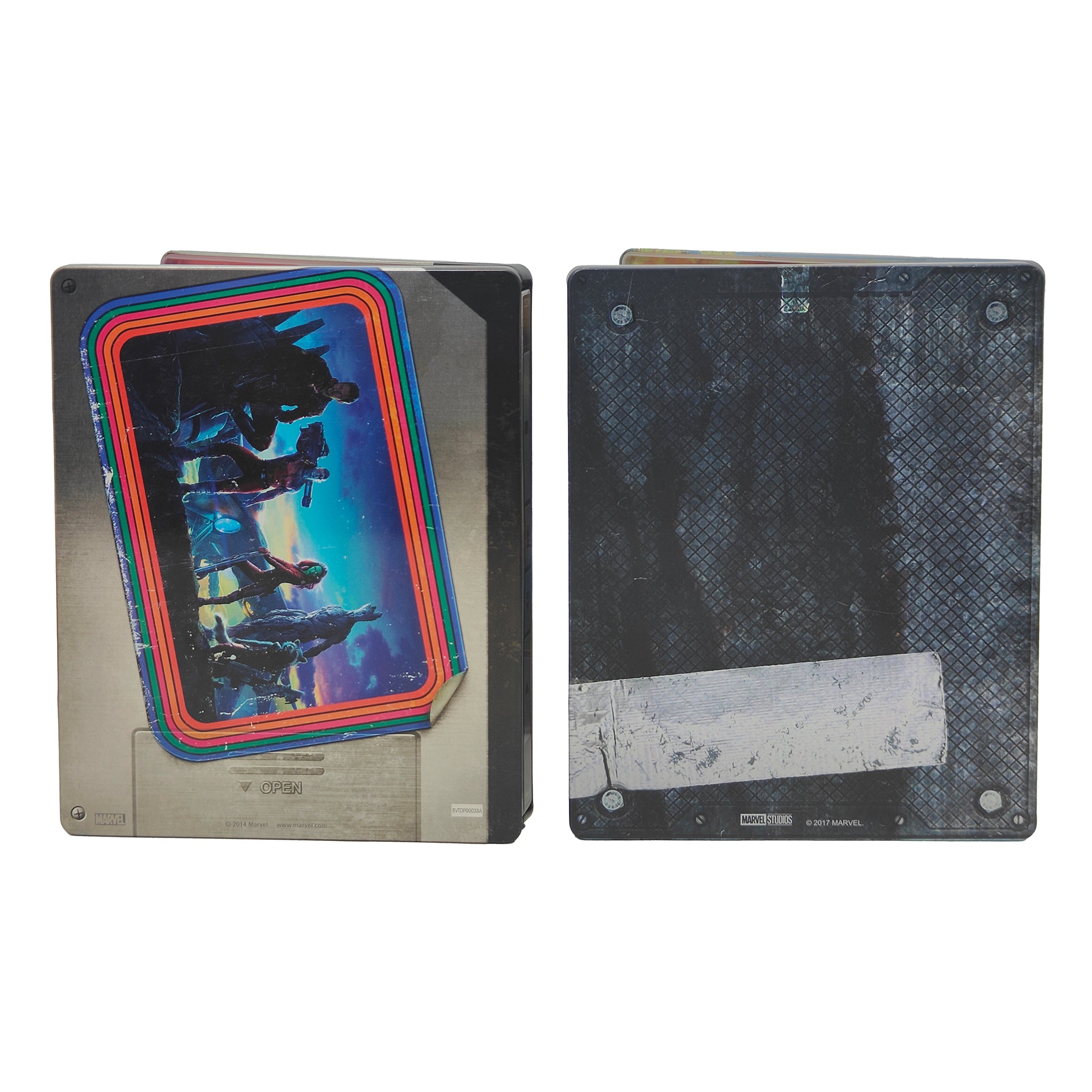 Marvel Guardians Of The Galaxy Vol 1 & Vol 2 Blu-ray Steelbook Bundle – Marvel Heroes, Disney, -, 2014, pre-owned collector piece, Uncanny Collectibles Dublin Ireland