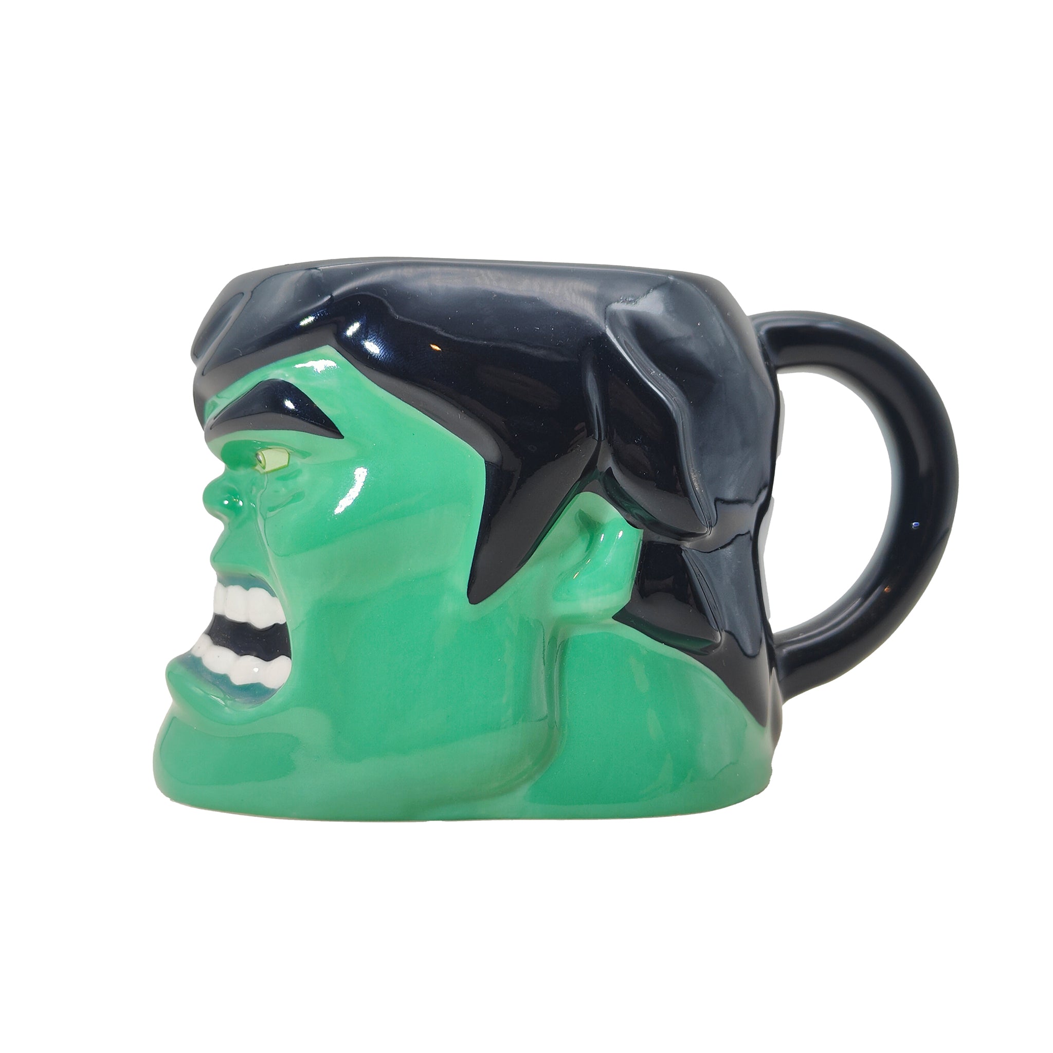Marvel Incredible Hulk 3D Sculpted Disney Store Ceramic Mug 2012 – Avengers, Disney, -, 2012, pre-owned collector piece, Uncanny Collectibles Dublin Ireland