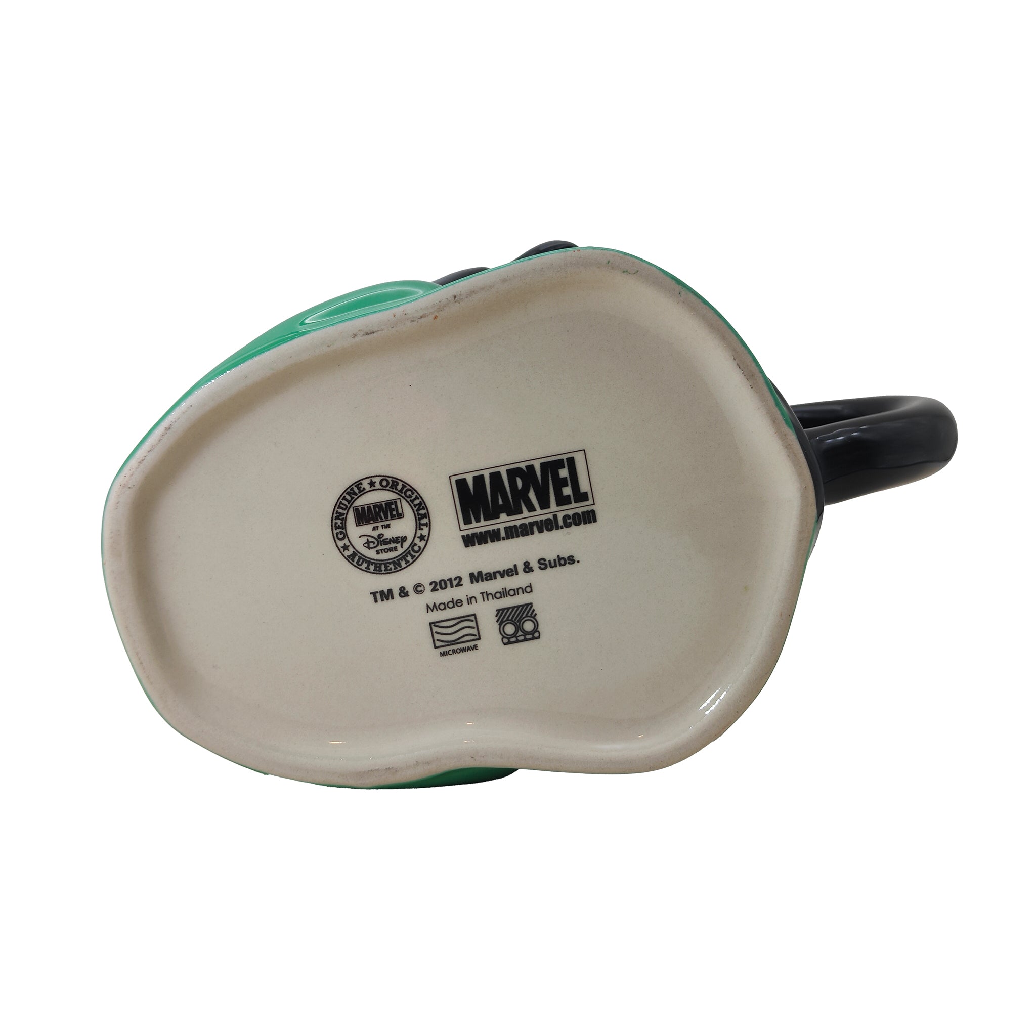 Marvel Incredible Hulk 3D Sculpted Disney Store Ceramic Mug 2012 – Avengers, Disney, -, 2012, pre-owned collector piece, Uncanny Collectibles Dublin Ireland
