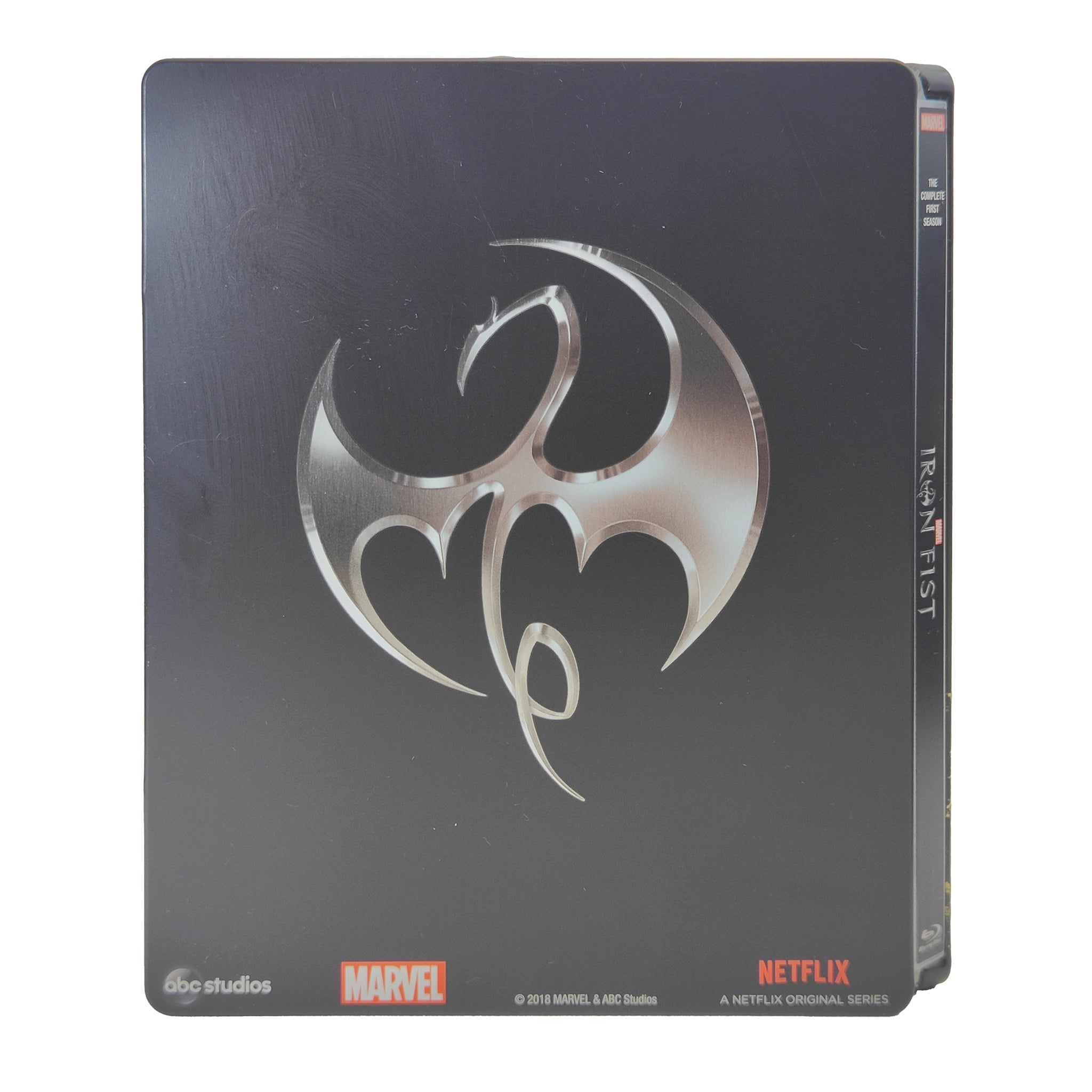 Marvel Iron Fist Netflix Complete Season 1 Blu-ray Steelbook 2018 – Marvel Heroes, Disney, -, 2018, pre-owned collector piece, Uncanny Collectibles Dublin Ireland