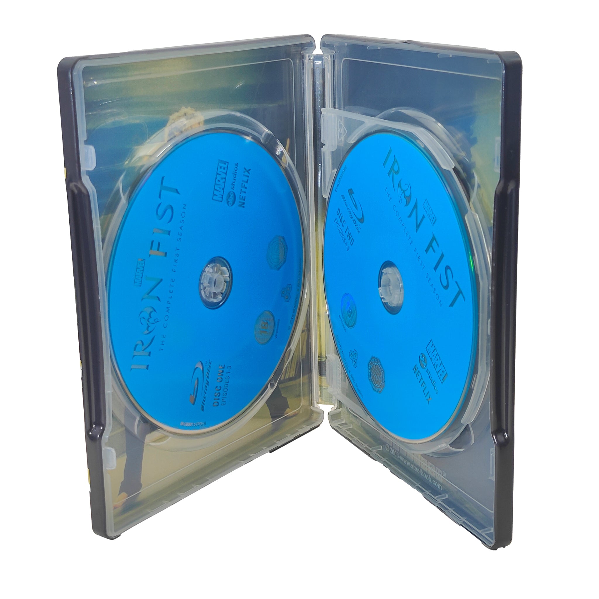 Marvel Iron Fist Netflix Complete Season 1 Blu-ray Steelbook 2018 – Marvel Heroes, Disney, -, 2018, pre-owned collector piece, Uncanny Collectibles Dublin Ireland