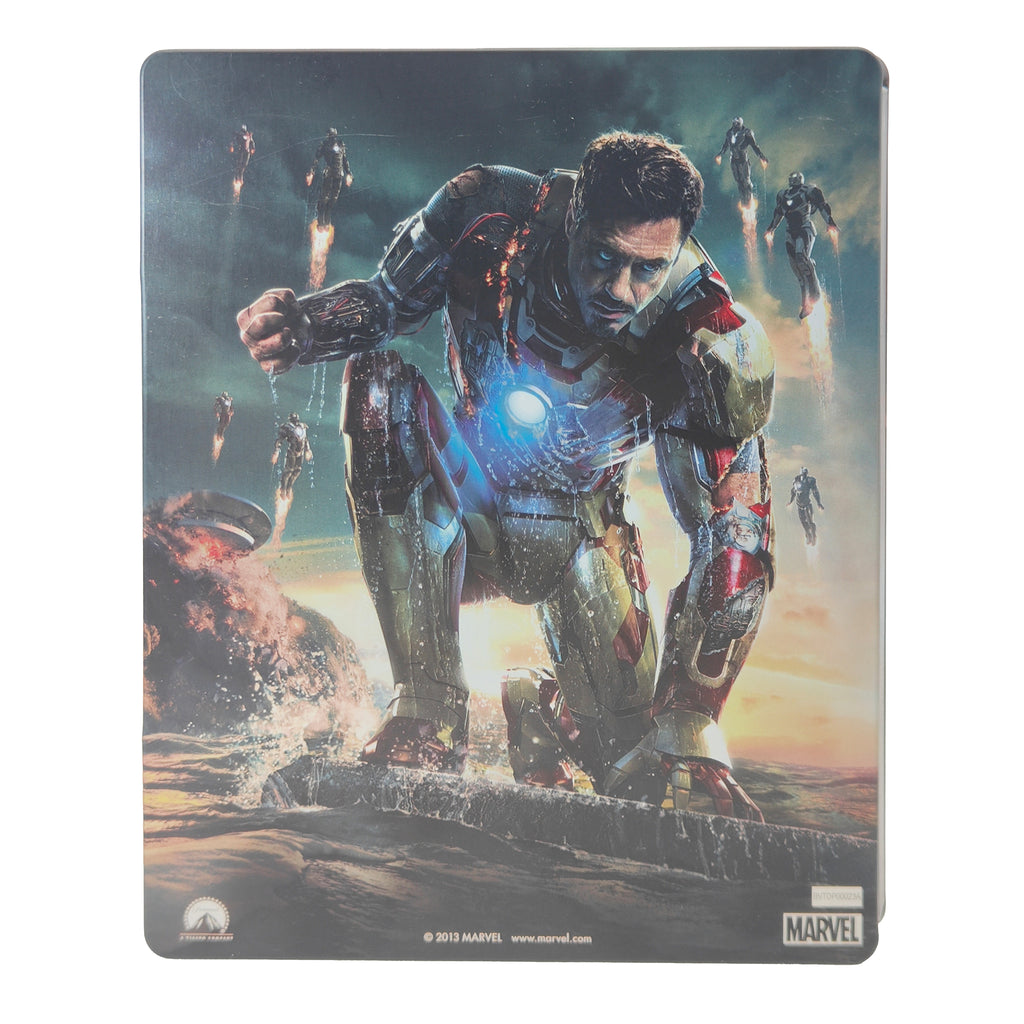 Marvel Iron Man 3 Blu-ray Steelbook Zavvi Exclusive – Marvel Heroes, Disney, -, 2013, pre-owned collector piece, Uncanny Collectibles Dublin Ireland