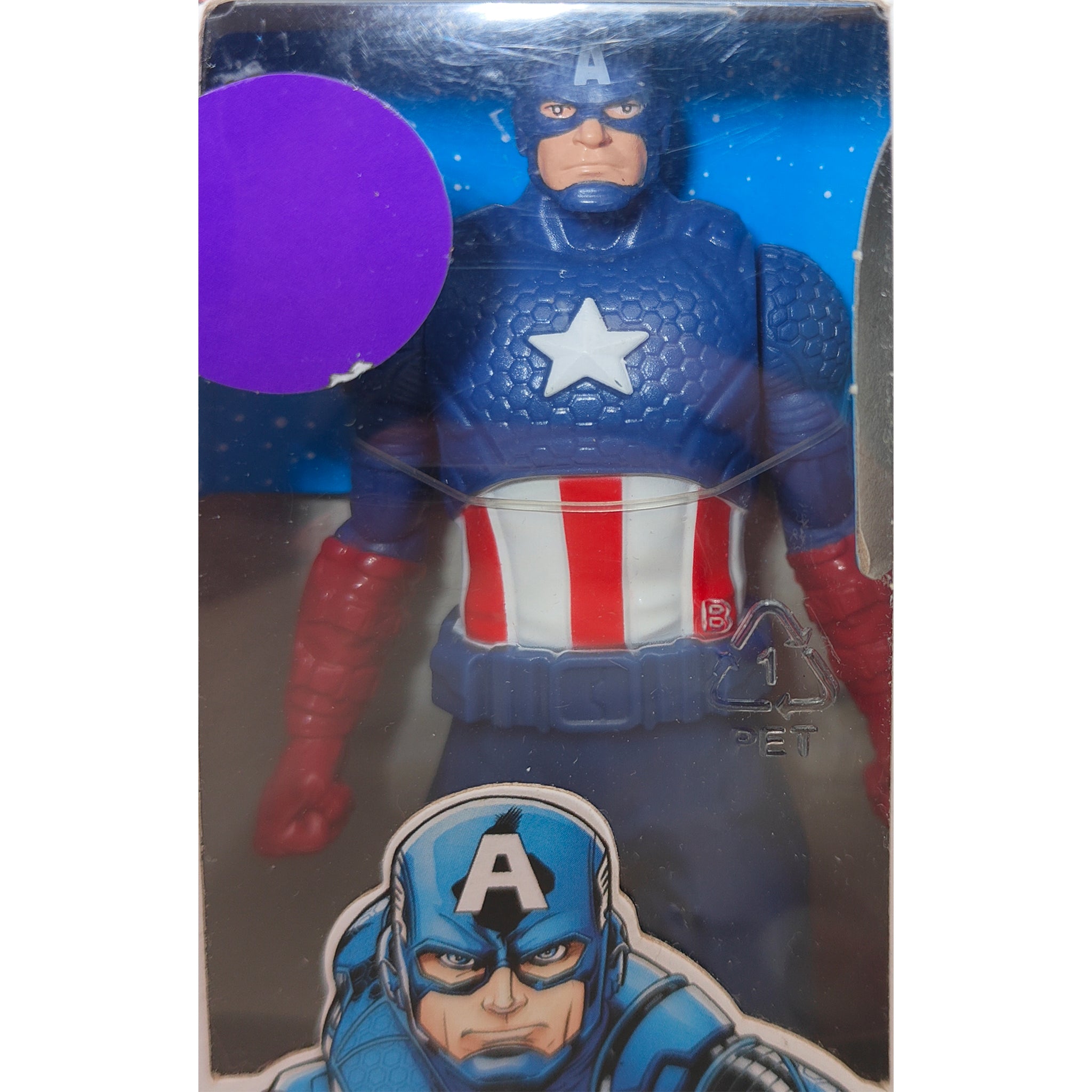 Marvel Iron Man and Captain America Hasbro Action Figure Bundle