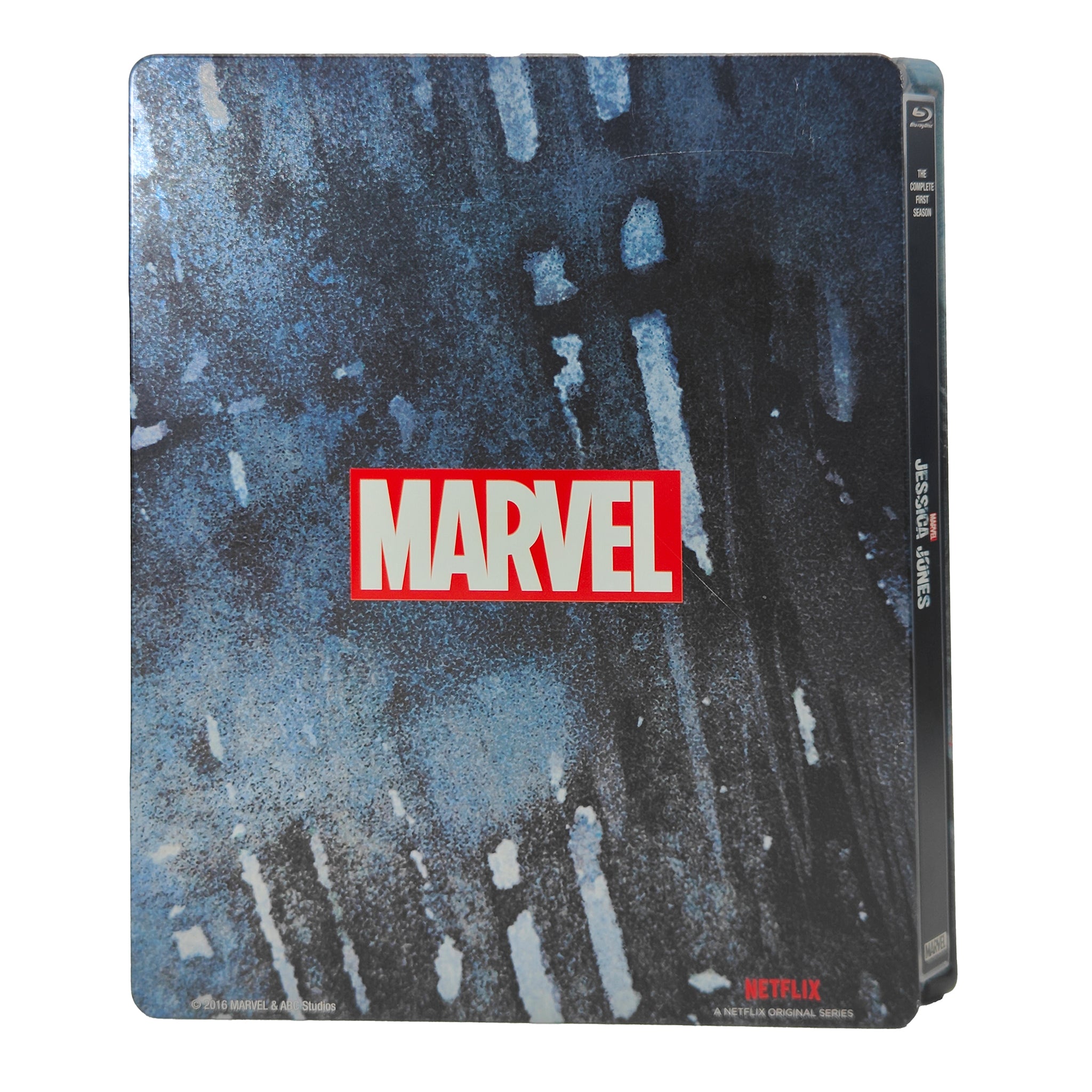 Marvel Jessica Jones Netflix Complete Season 1 Blu-ray Steelbook 2016 – Marvel Heroes, Disney, -, 2016, pre-owned collector piece, Uncanny Collectibles Dublin Ireland