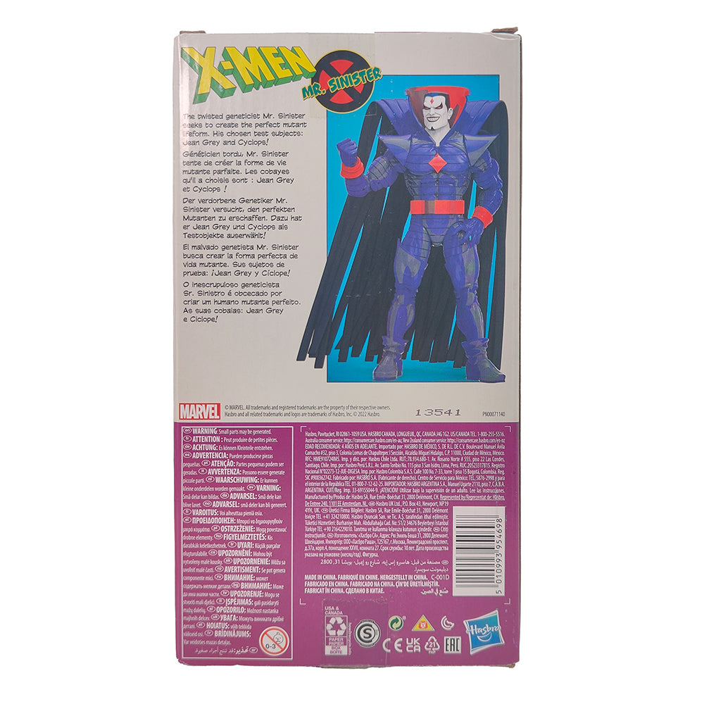 Marvel Legends 90s Animated Series Mr Sinister X-Men 15 cm Action Figure Hasbro 2022 – X-Men, Hasbro, 15 cm, 2015, pre-owned collector piece, Uncanny Collectibles Dublin Ireland