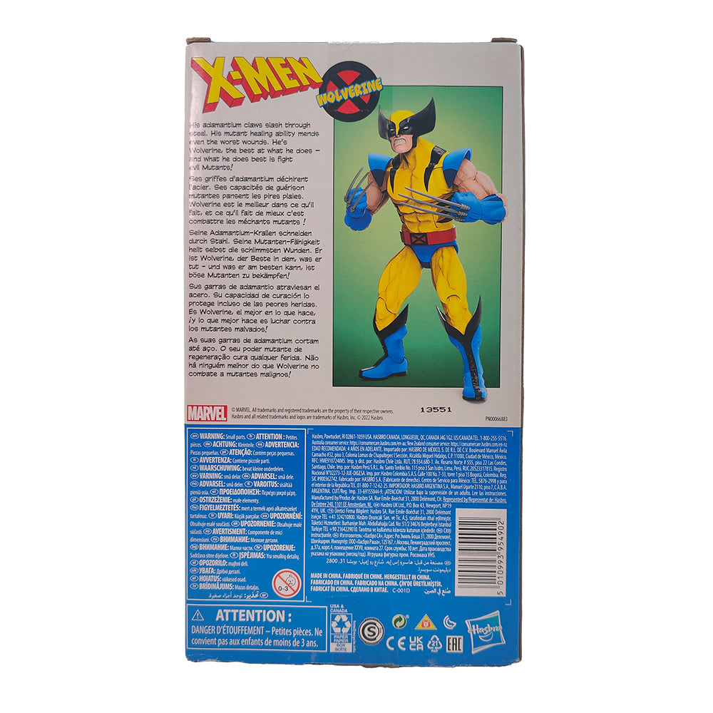 Marvel Legends 90s Animated Series Wolverine X-Men 15 cm Action Figure Hasbro 2022 – X-Men, Hasbro, 15 cm, 2015, pre-owned collector piece, Uncanny Collectibles Dublin Ireland